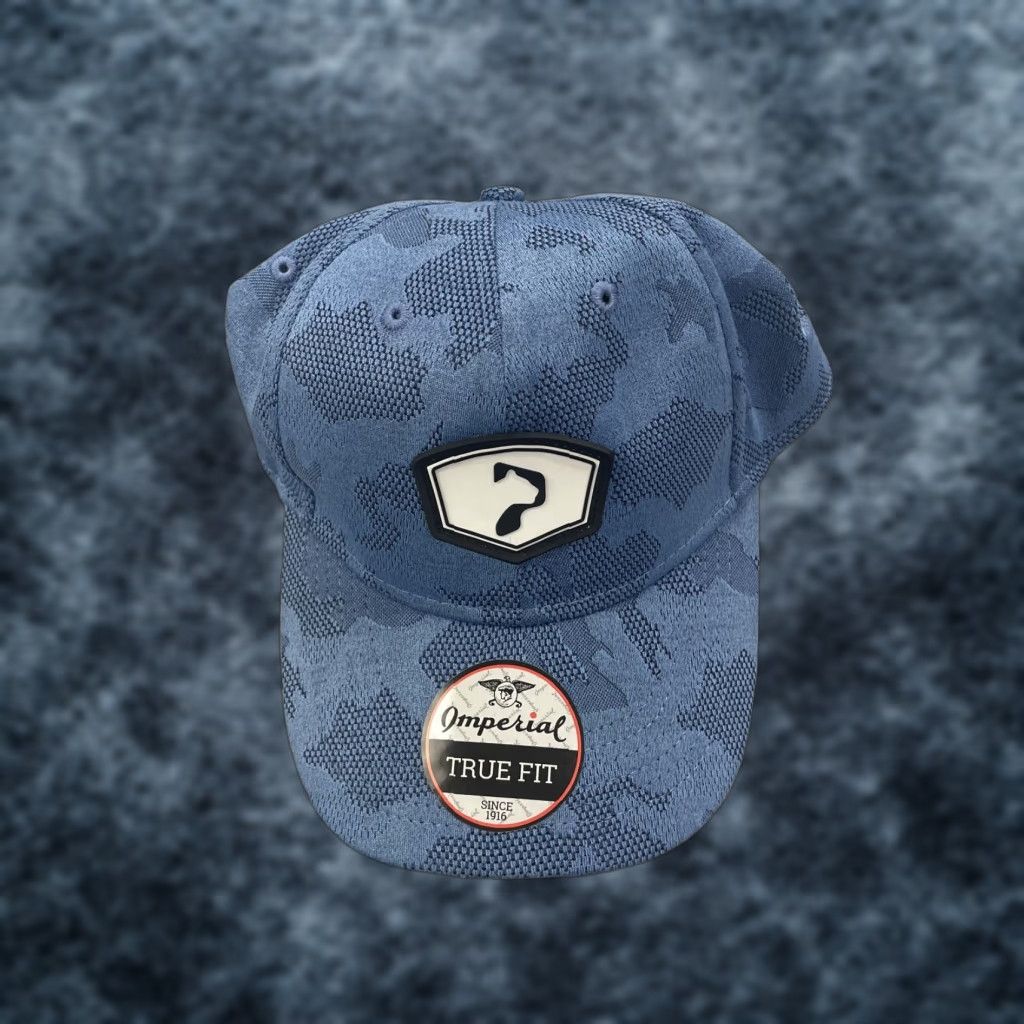 Imperial Imperial Panther National Golf Club Hat Adult Blue Camo Adjustable Snapback Cap Size US 35 - 1 Thumbnail