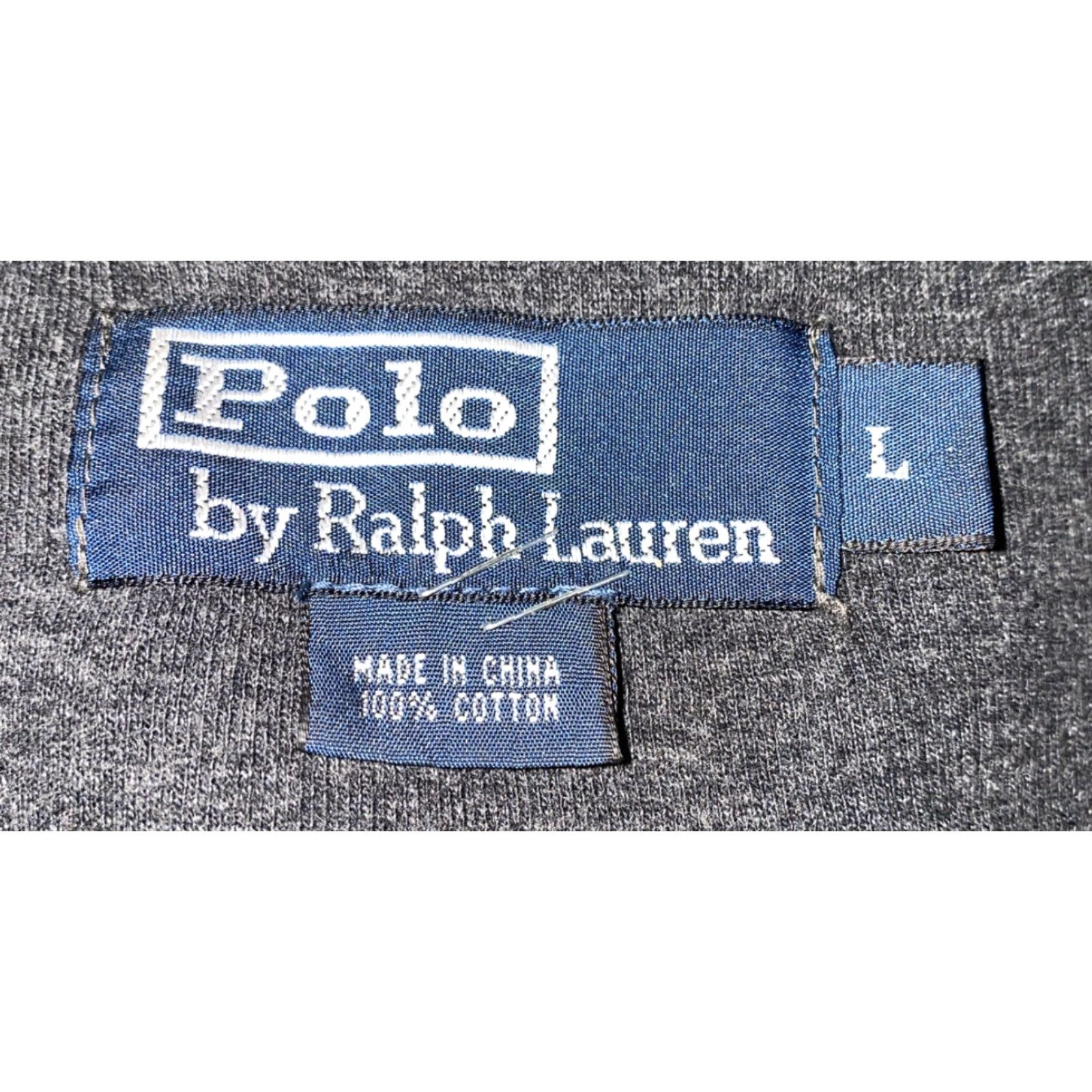 Polo Ralph Lauren Polo Ralph Lauren Mens Gray 1/2 Zip Pullover Sweater Size L Size US L / EU 52-54 / 3 - 6 Thumbnail