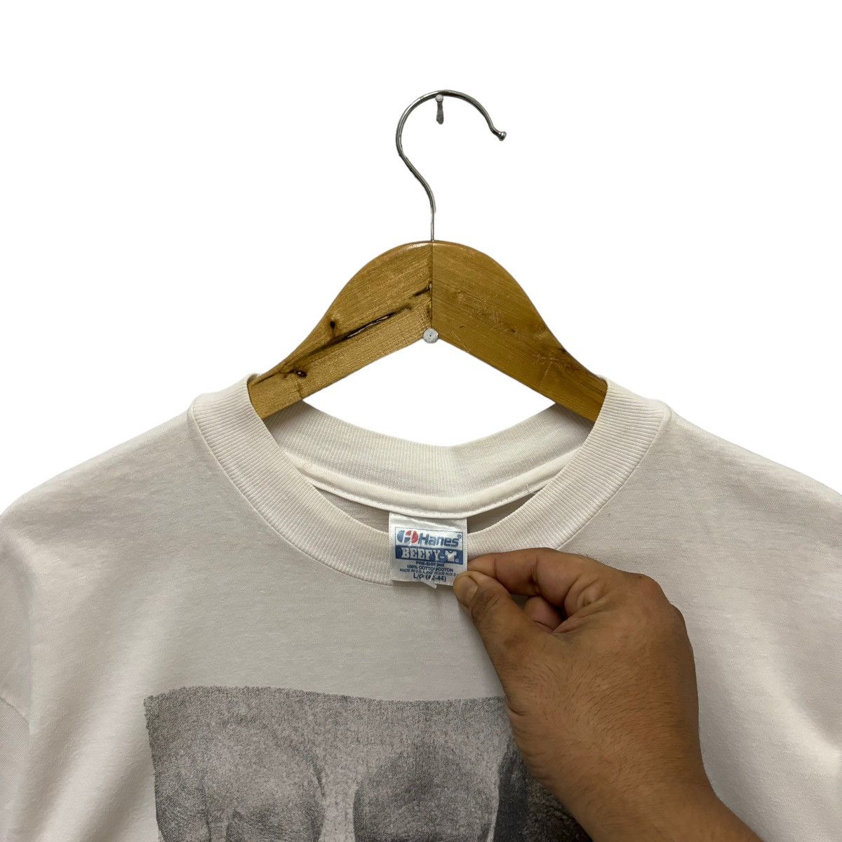 Hanes × Vintage Vintage Animal Photo Print Art Hanes Tshirt Size US L / EU 52-54 / 3 - 4 Thumbnail