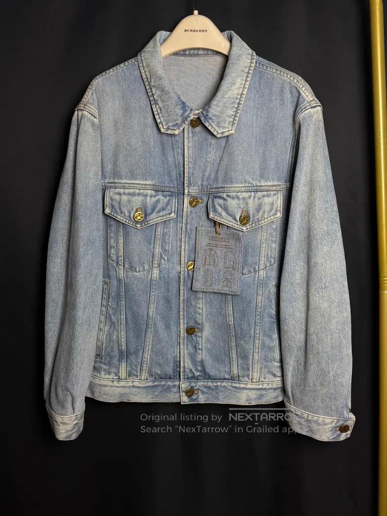 Louis Vuitton Louis Vuitton Blue listed denim jacket Size US M / EU 48-50 / 2 - 1 Thumbnail