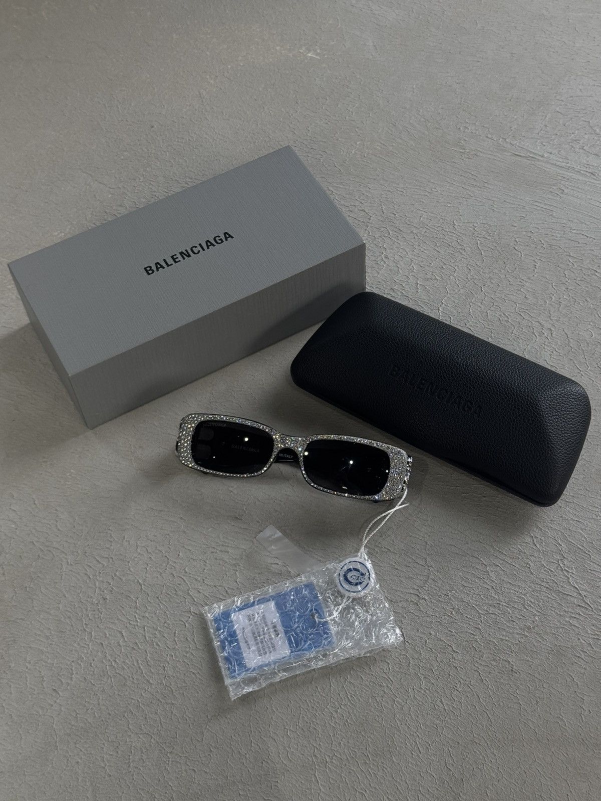 Balenciaga Balenciaga glitter sunglasses Size ONE SIZE - 9 Thumbnail