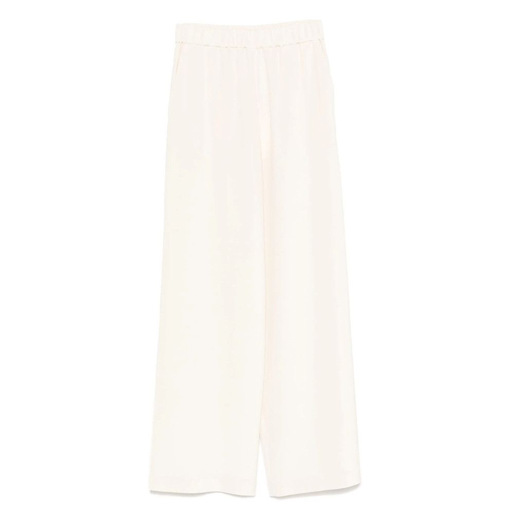 Max Mara WHITE Trousers - Palazzo Pants