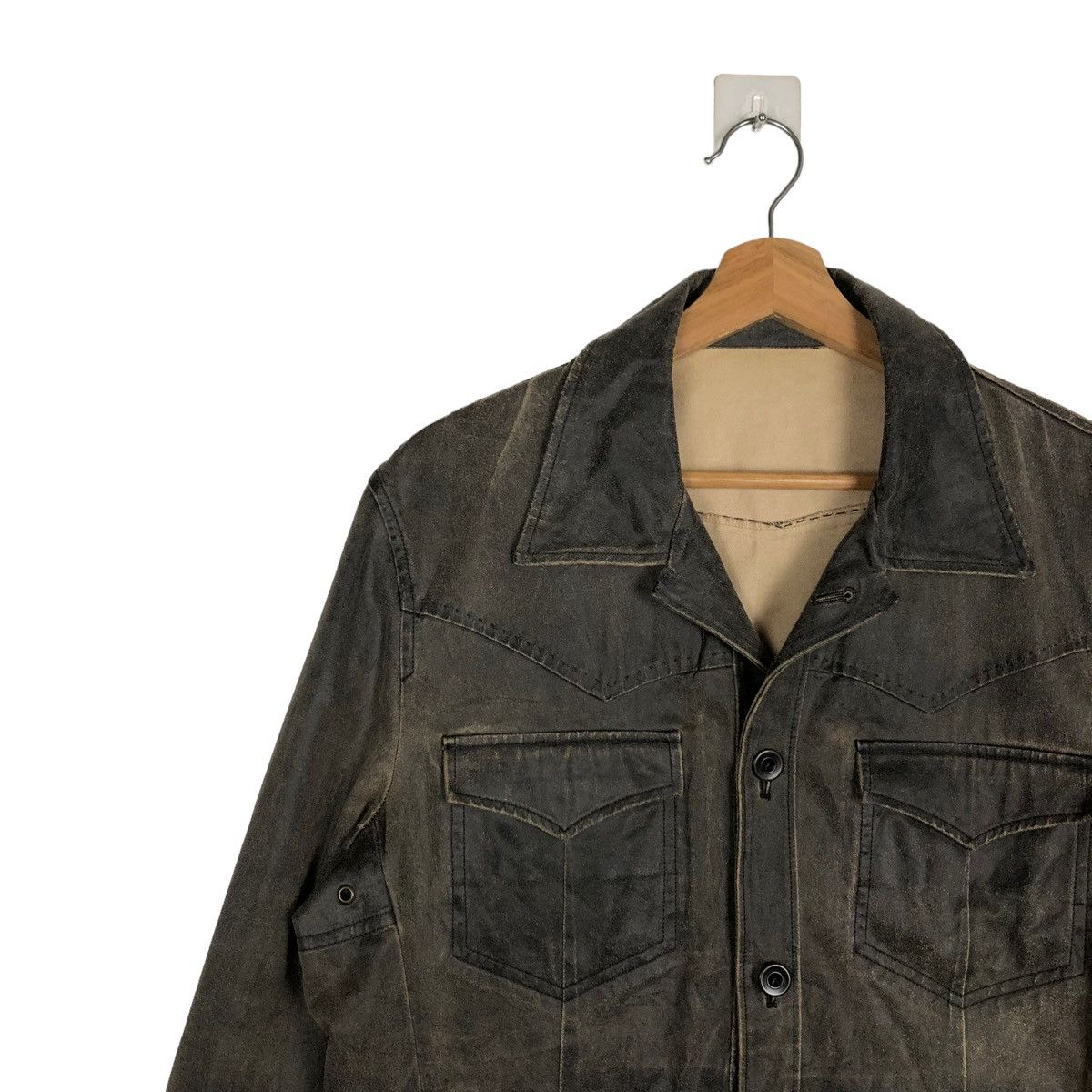 Comme Ca Ism 90’s Vintage Cropped Cargo Jacket Comme Ca Ism Multi Pocket Size US M / EU 48-50 / 2 - 8 Thumbnail