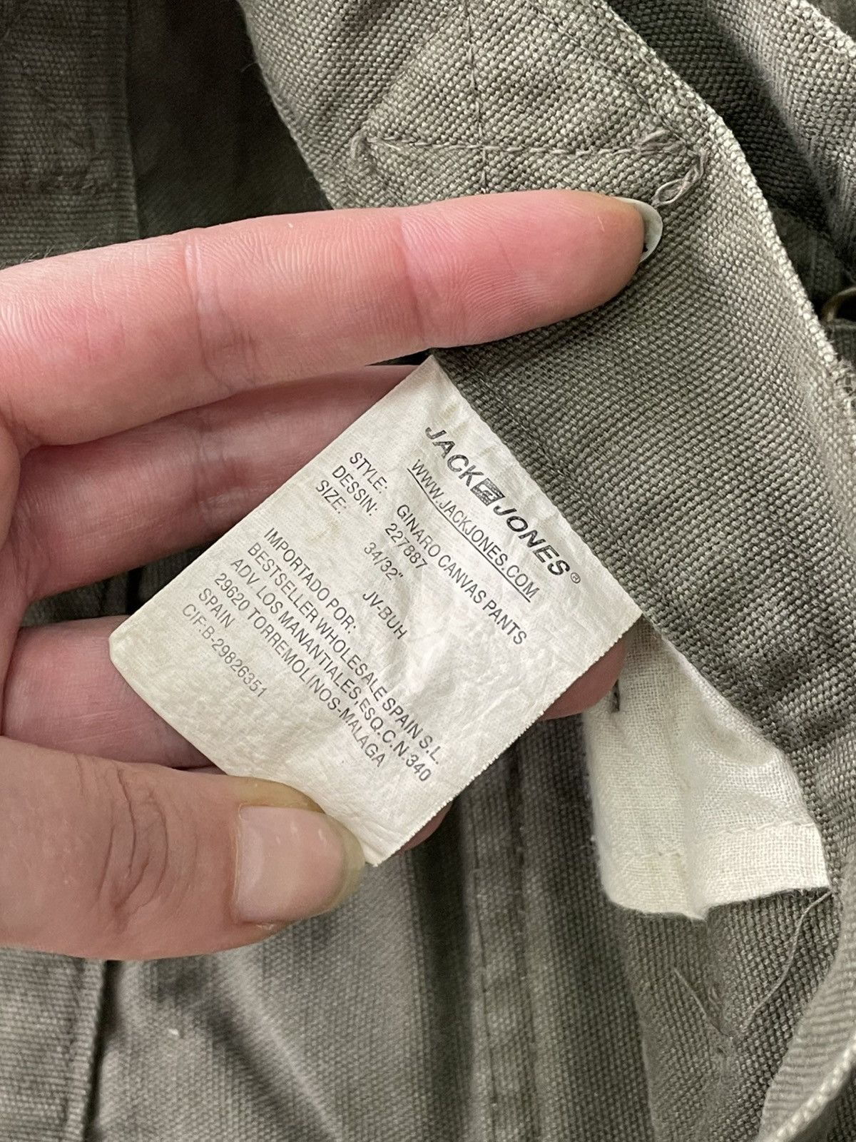 Jack & Jones Rare bondage Junya watanbe style cargo baggy pants y2k Size US 34 / EU 50 - 7 Thumbnail