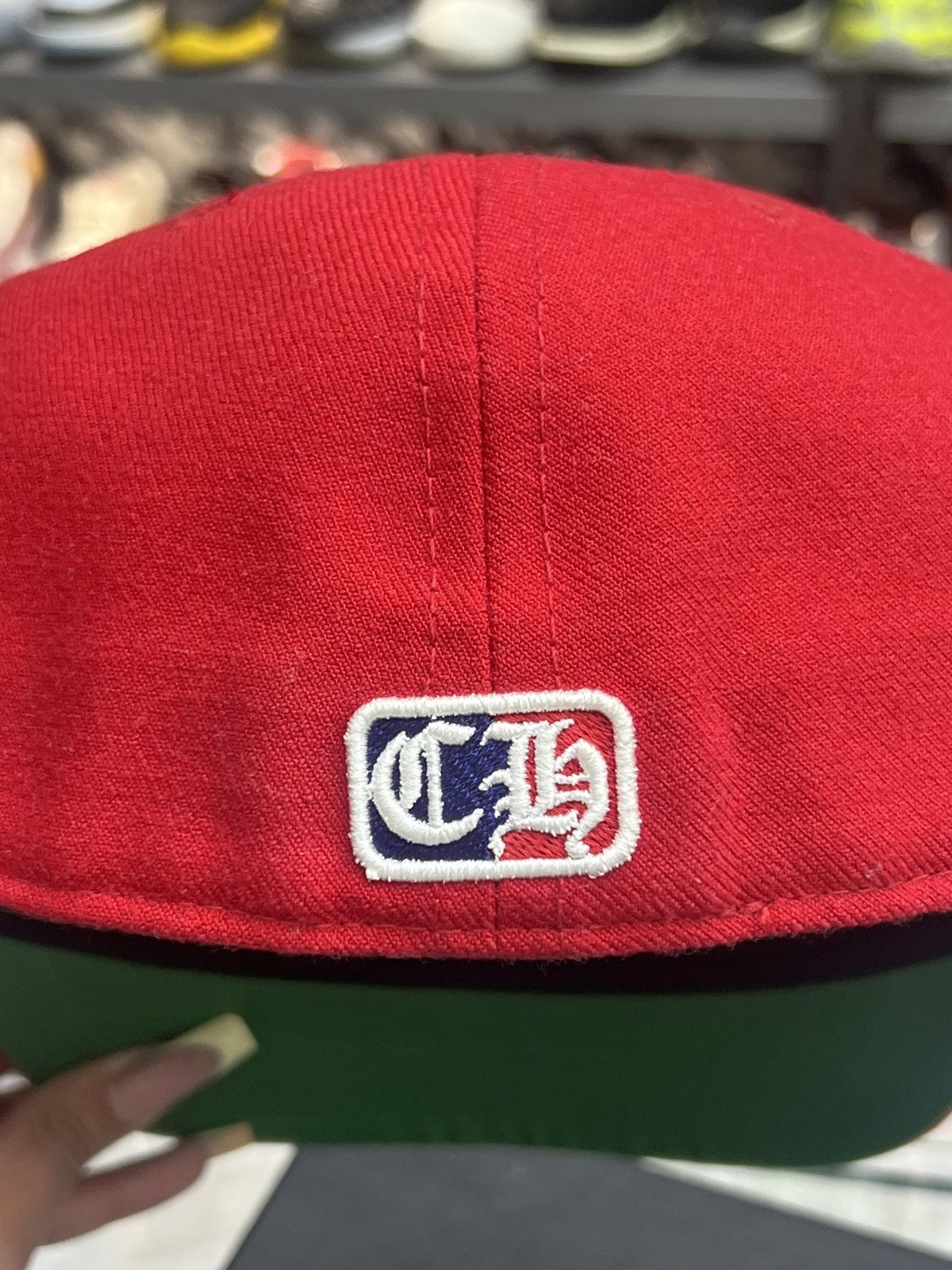Chrome Hearts Chrome Hearts Red Heart Baseball Cap Size ONE SIZE - 11 Thumbnail