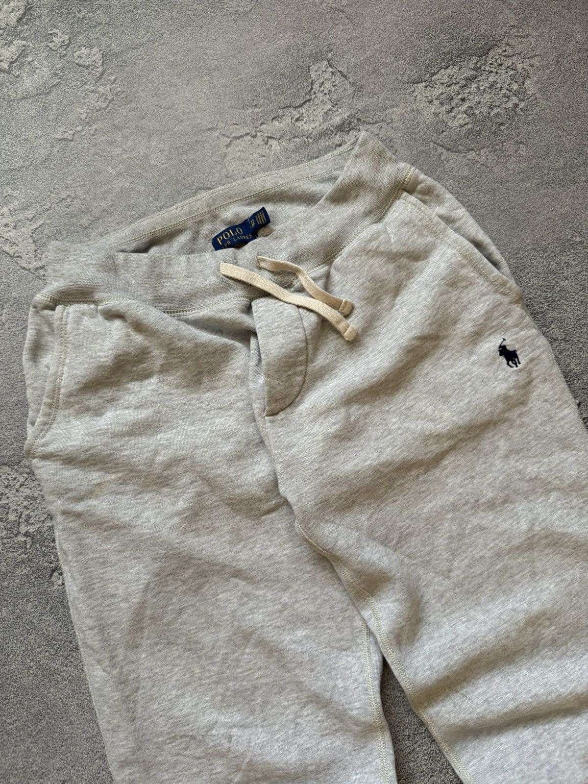 Polo Ralph Lauren × Vintage Polo Ralph Lauren XS gray jogger sweatpants trouser pant Size US 30 / EU 46 - 3 Thumbnail