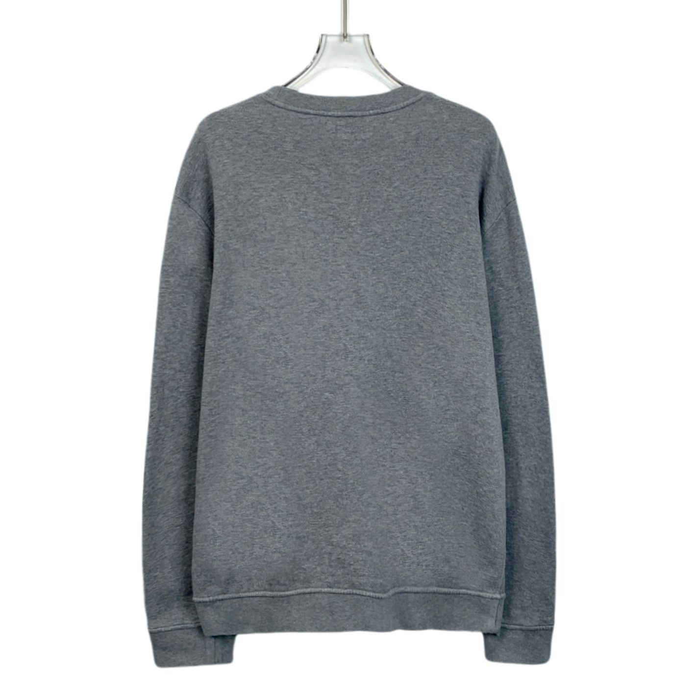 Hermes Hermes Gray Cotton Sweatshirt Horse Embroidery Medium Unisex Size XXL / US 16-18 / IT 52-54 - 2 Thumbnail