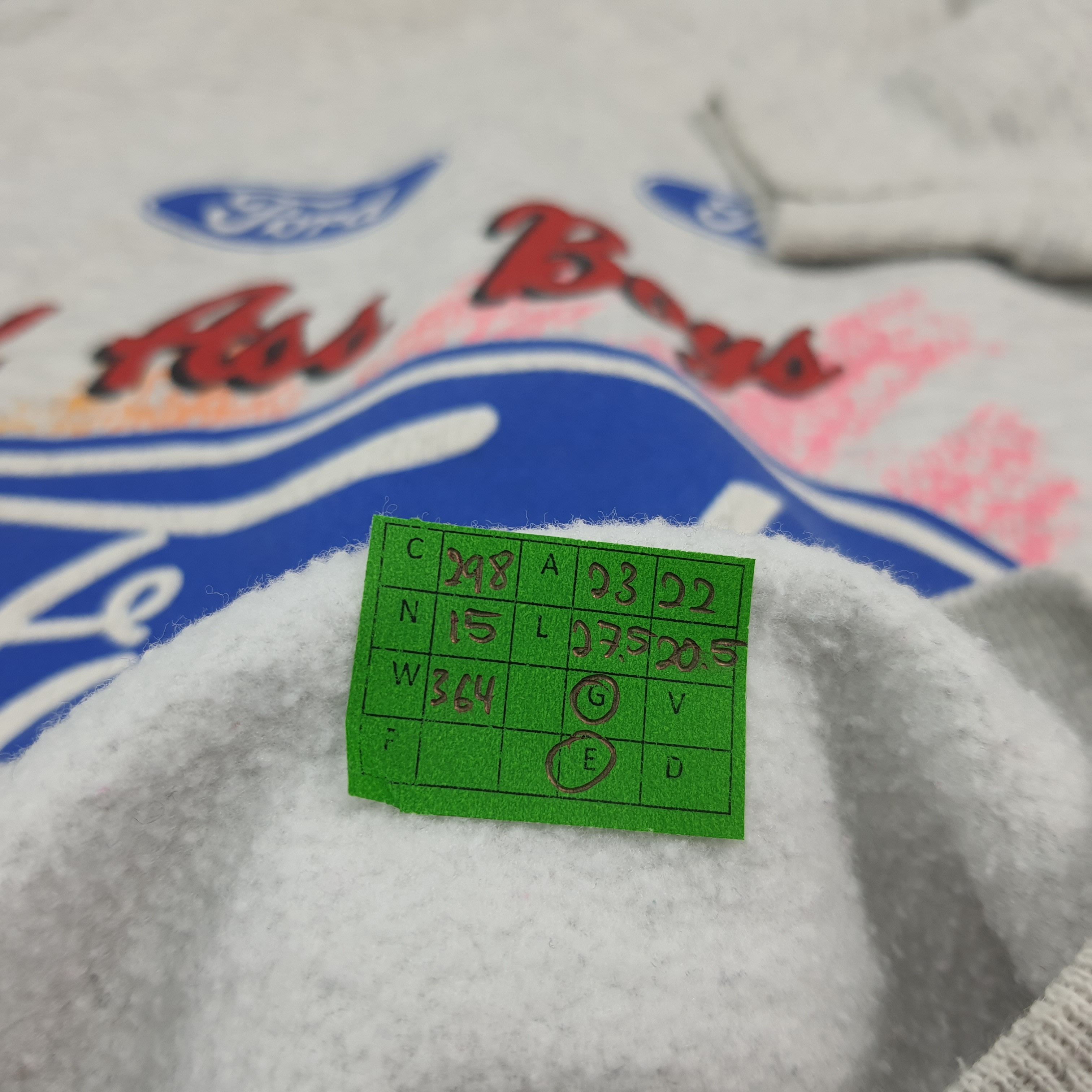 Ford Vintage Ford American Motorsports Sweatshirt C298N15 Size US L / EU 52-54 / 3 - 6 Thumbnail