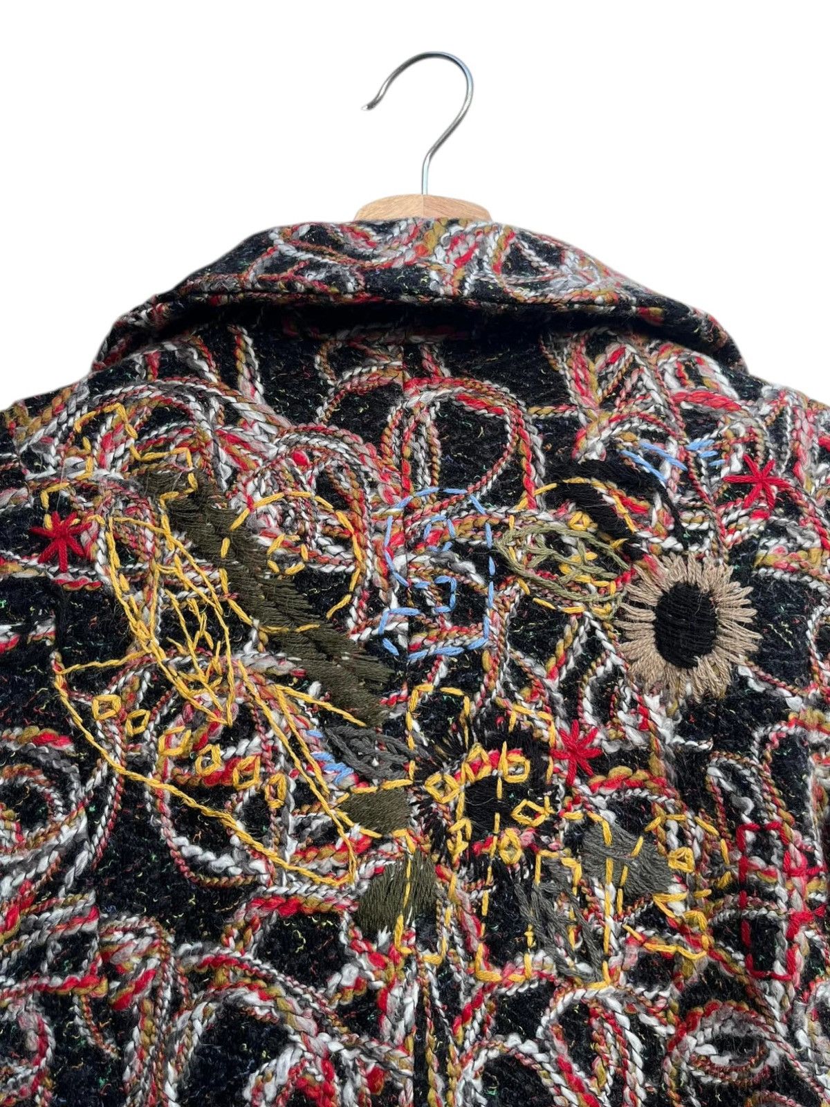 Desigual Desigual Twisted Boucle Fitted Coat Size 38 Size M / US 6-8 / IT 42-44 - 15 Thumbnail