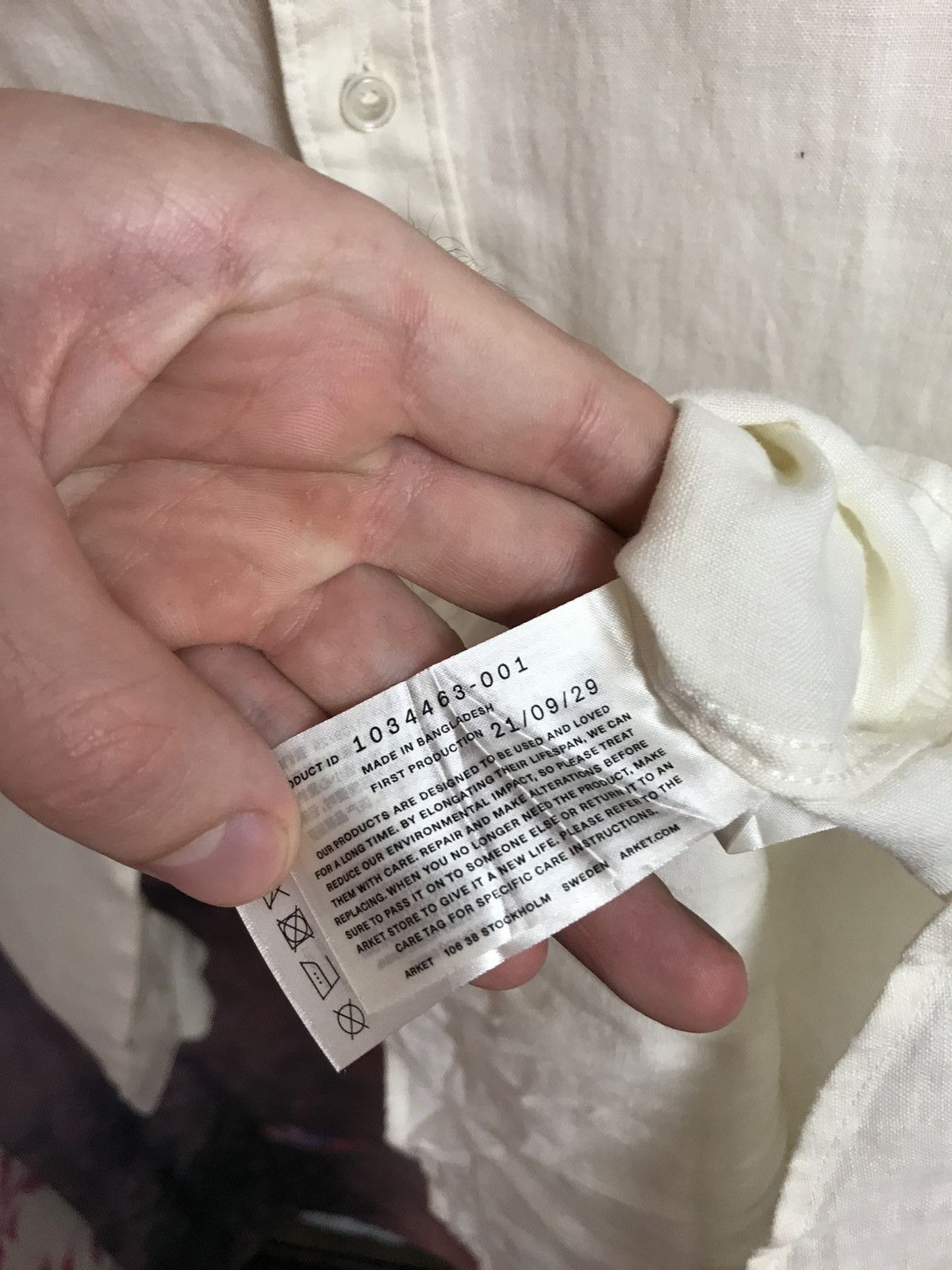 Arket Arket luxury linen shirt Size US M / EU 48-50 / 2 - 5 Thumbnail