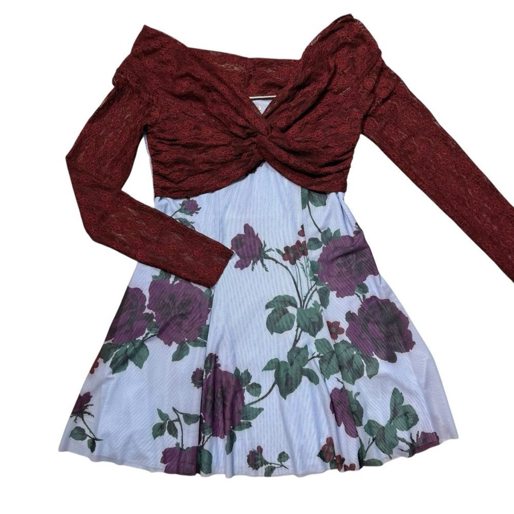 Other New Kimchi Blue Sydney Off-The-Shoulder Mini Dress Size M Size M / US 6-8 / IT 42-44 - 6 Thumbnail