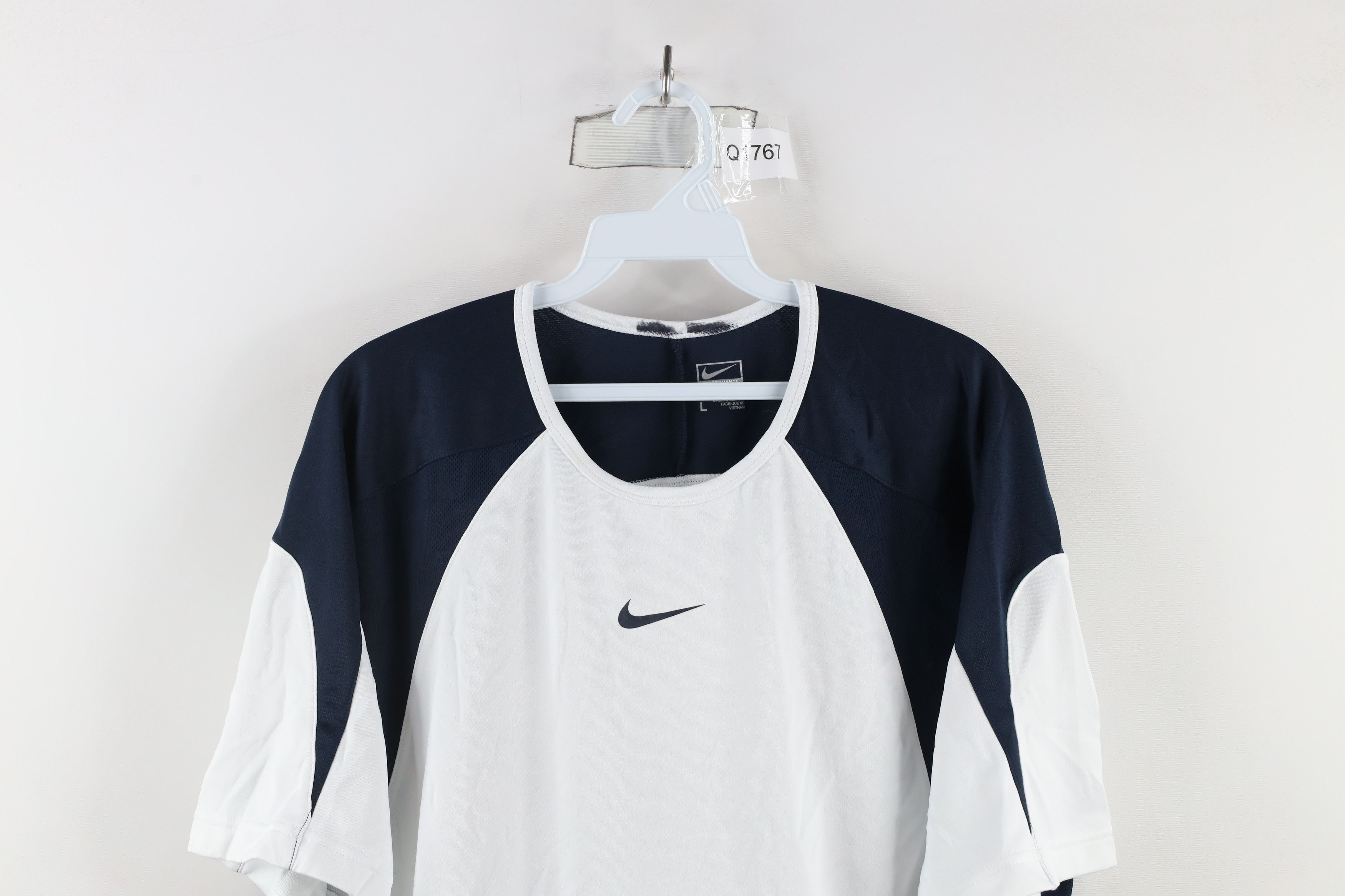 Nike Vintage Nike Scott Center Swoosh Knit Short Sleeve T-Shirt Size US L / EU 52-54 / 3 - 2 Thumbnail