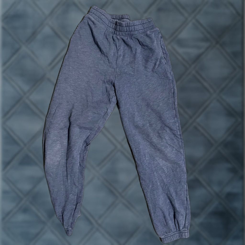American Eagle Outfitters VINTAGE American Eagle Outfitters Blue Sweatpants Logo Womens XS Slim Tapered Activewear Fall Winter Size 26" / US 2 / IT 38 - 1 Thumbnail