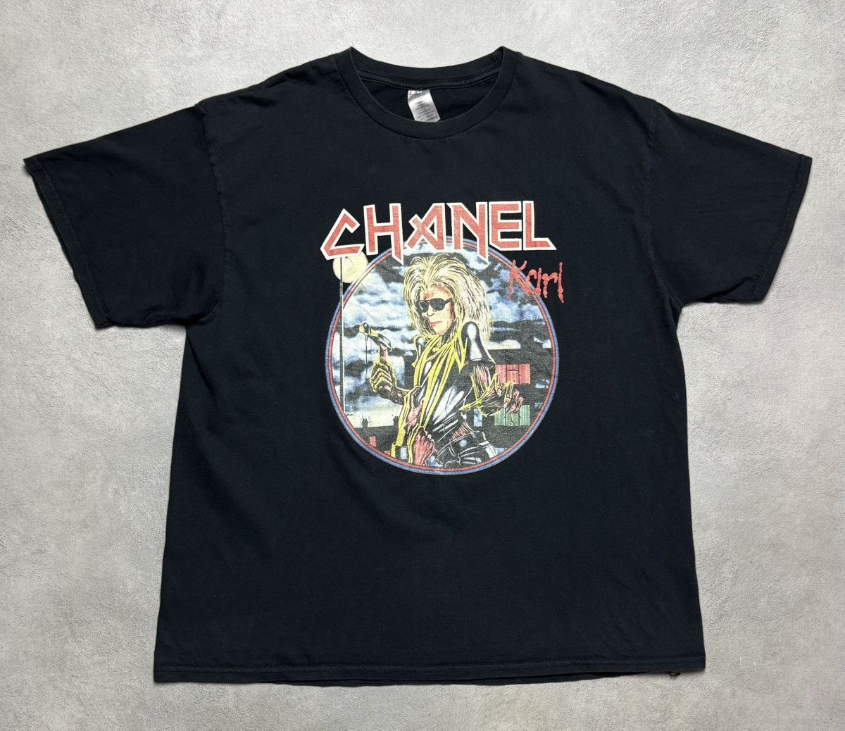 Other Chanel Karl Lagerfeld Iron Maiden World Tour T-Shirt Size US XXL / EU 58 / 5 - 1 Thumbnail