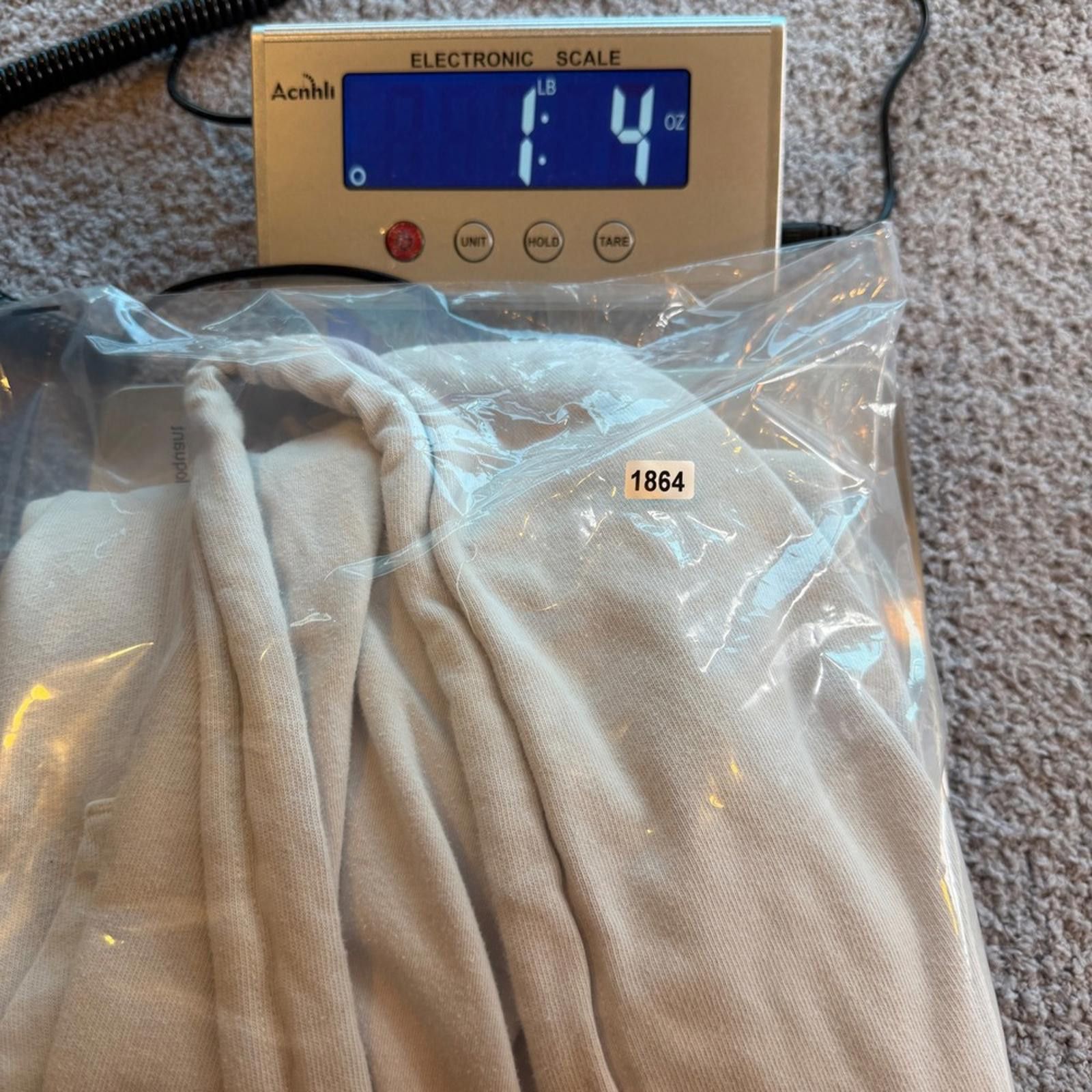 Nike Nike Womens Hoodie Plus 1X Beige Swoosh Sweatshirt Size XL / US 12-14 / IT 48-50 - 10 Thumbnail