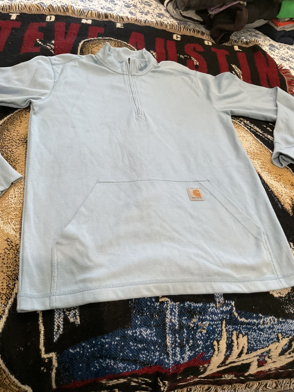 Carhartt Carhartt 1/4 zipper jacket medium Size US M / EU 48-50 / 2 - 2 Thumbnail