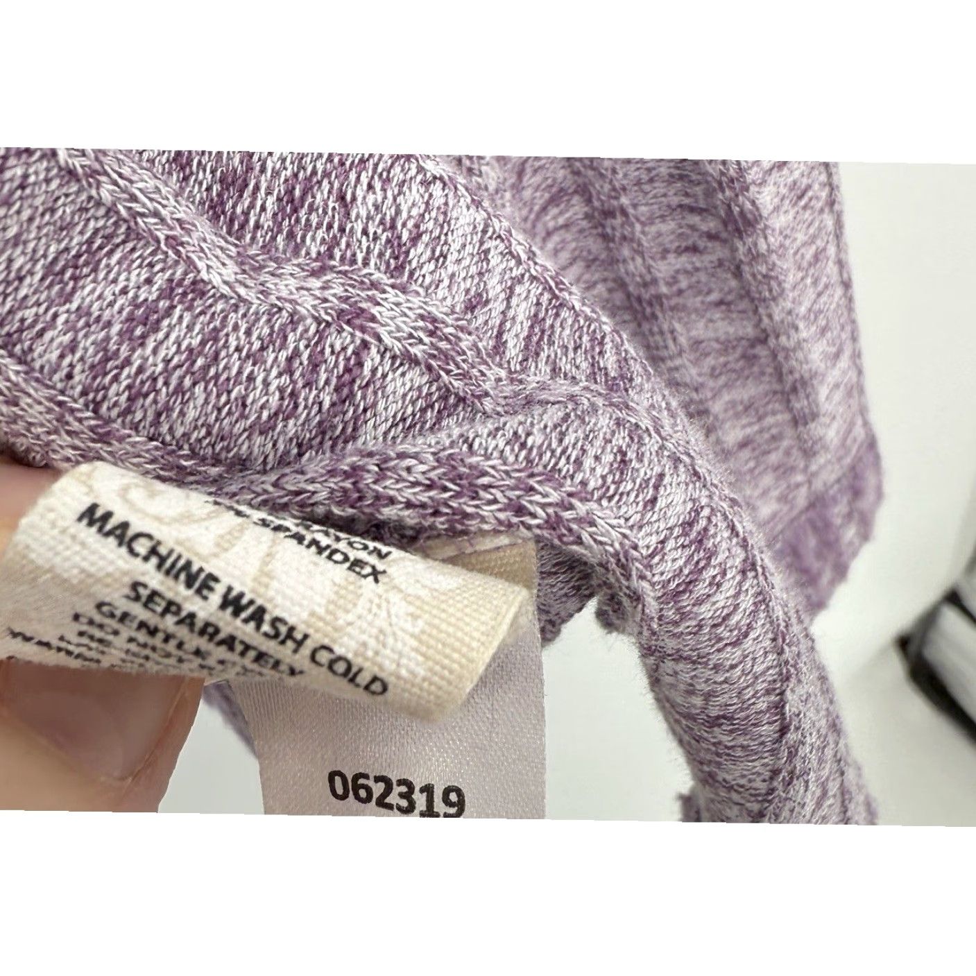 Soft Surroundings Soft Surroundings Cardigan Woman XS Round Neck Long Sleeve Solid Knit Open Boho Bohemian Purple" Size XS / US 0-2 / IT 36-38 - 7 Thumbnail