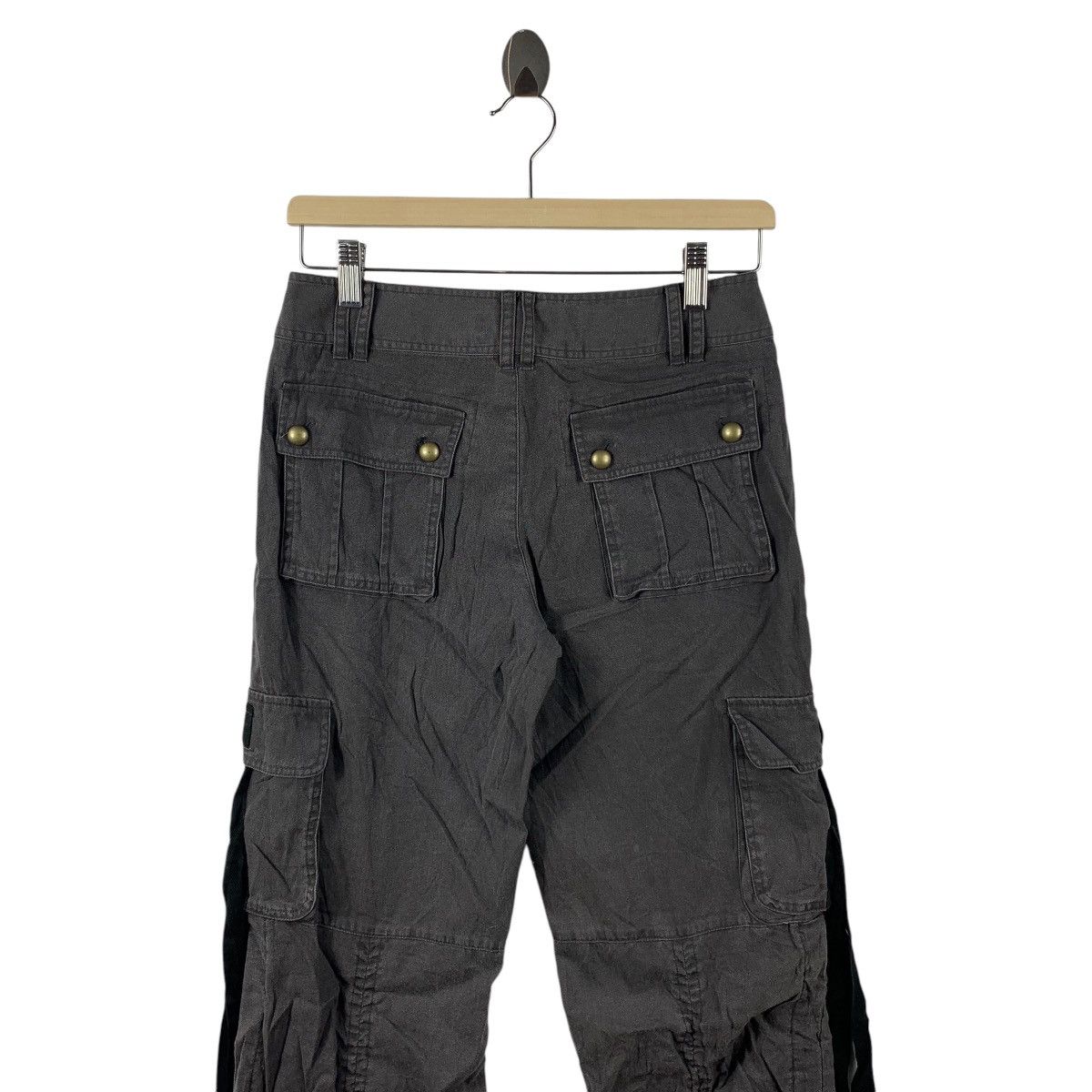 Designer × Japanese Brand FEEL FIELDS Multipocket cargo parachute pants Size US 27 - 17 Thumbnail