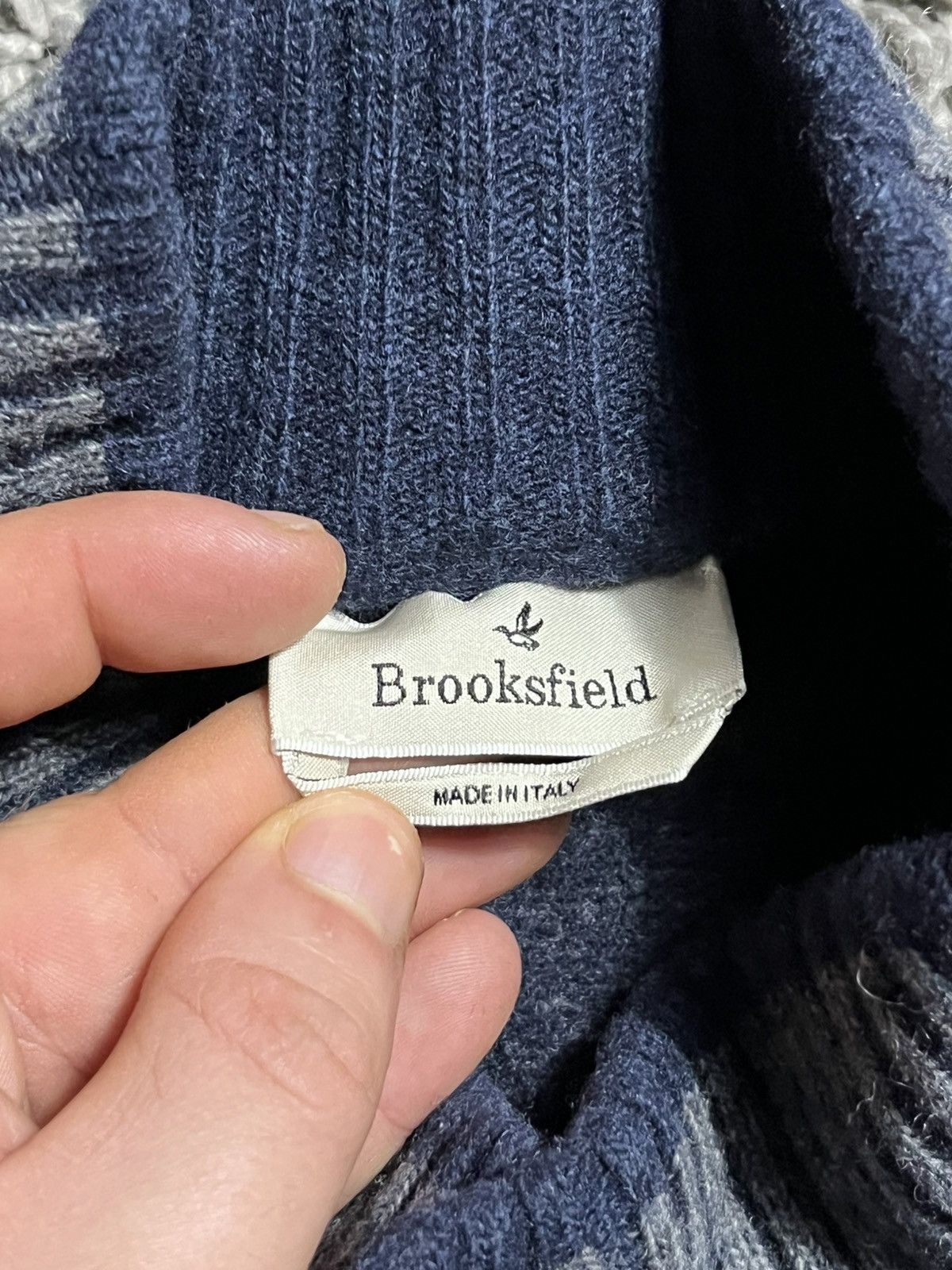 Brooksfield BROOKSFIELD WOOL CARDIGAN KNITTED SOLID COLOR RRP 395$ Size US M / EU 48-50 / 2 - 5 Thumbnail