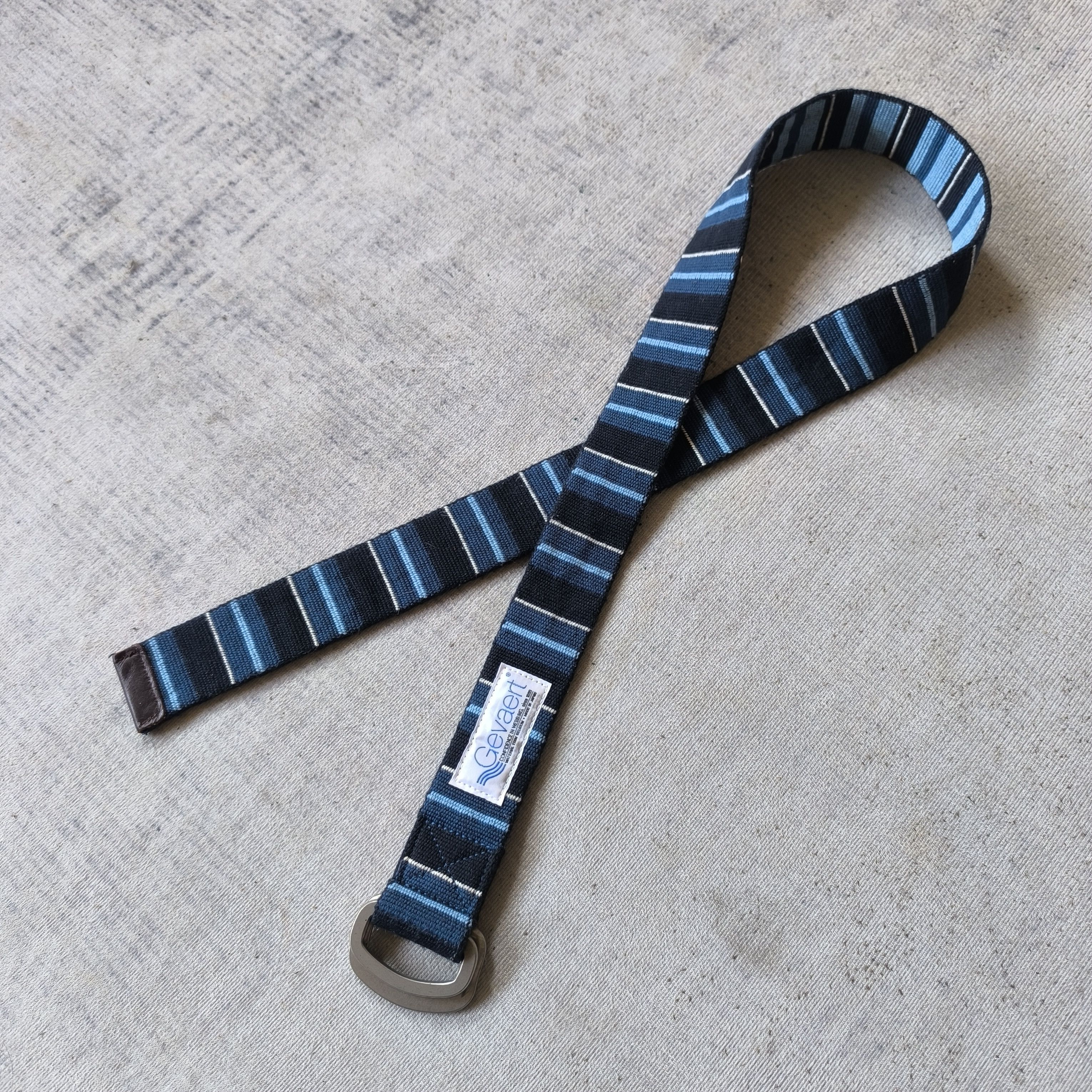 Global Work ⚙️ Gevaert x global work stripes made in japan webbing belt Size ONE SIZE - 9 Thumbnail
