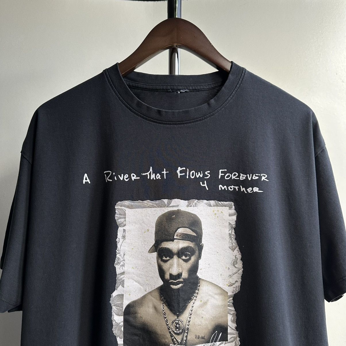 Band Tees × Rap Tees × Vintage VINTAGE 2PAC SHAKUR TUPAC RAP GRAPHIC TEE Size US L / EU 52-54 / 3 - 2 Thumbnail