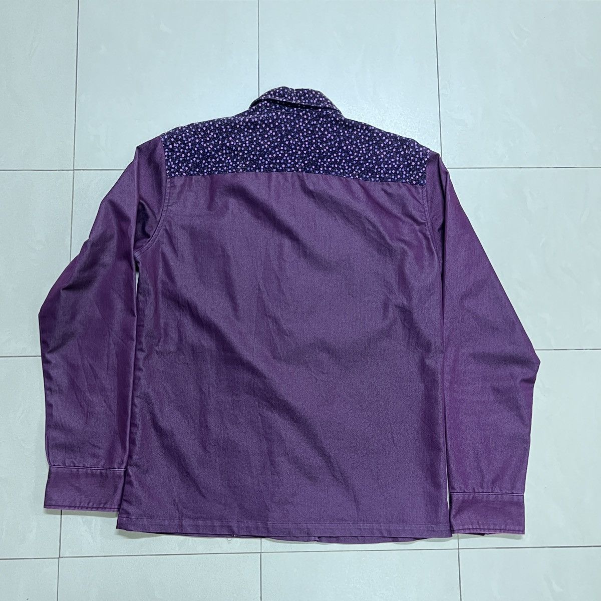 If Six Was Nine × PPFM × Tornado Mart Tornado Mart Half Floral Button Up Shirt Size US M / EU 48-50 / 2 - 10 Thumbnail