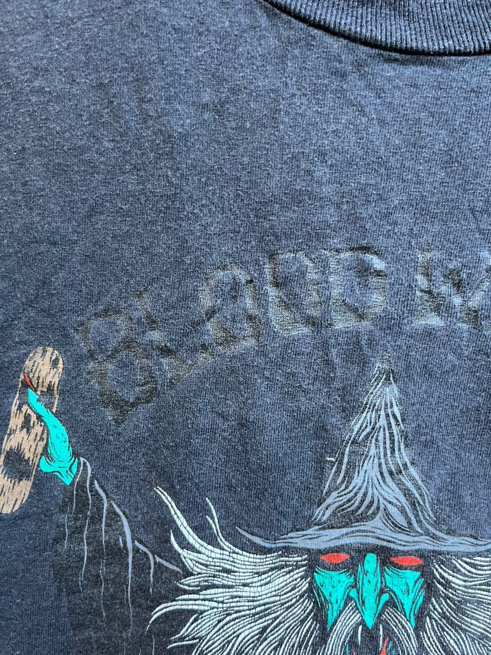 Japanese Brand × Vintage Vintage Blood Wizard Skateboading Streetwear Fashion Style Size US M / EU 48-50 / 2 - 6 Thumbnail