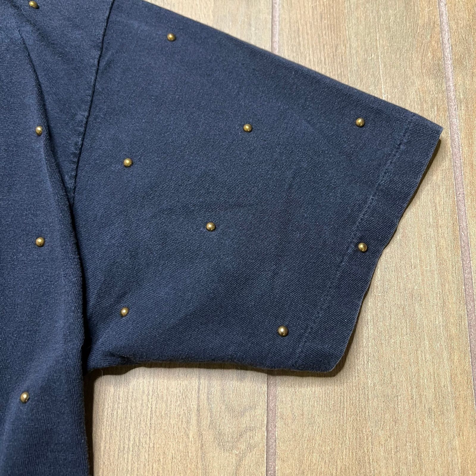Vintage Vintage 90s Virginia City Nevada gold stud details Sz L Y2K Size US L / EU 52-54 / 3 - 4 Thumbnail