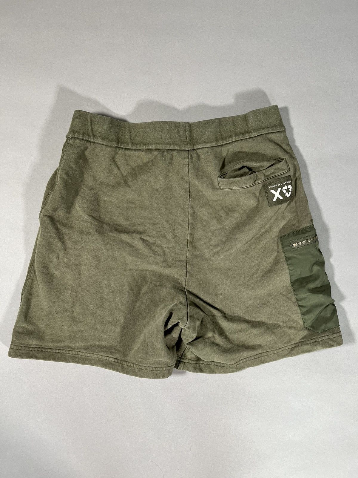 Designer Green Armani Exchange Comfy Casual Shorts Size US 28 / EU 44 - 4 Thumbnail