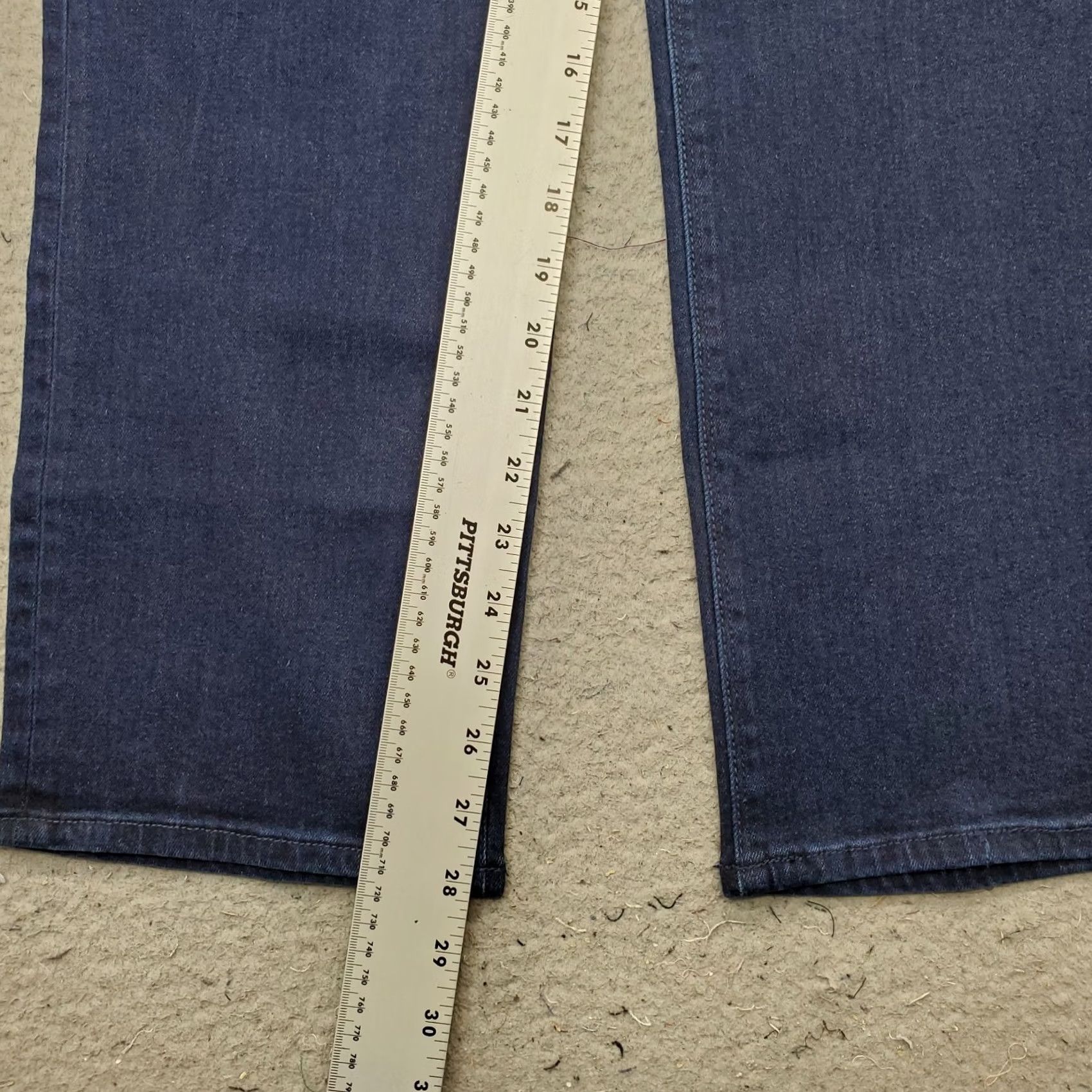 Hudson Hudson Womens Jeans 10 Blue Denim Stretch Straight Size 32" / US 10 / IT 46 - 4 Thumbnail