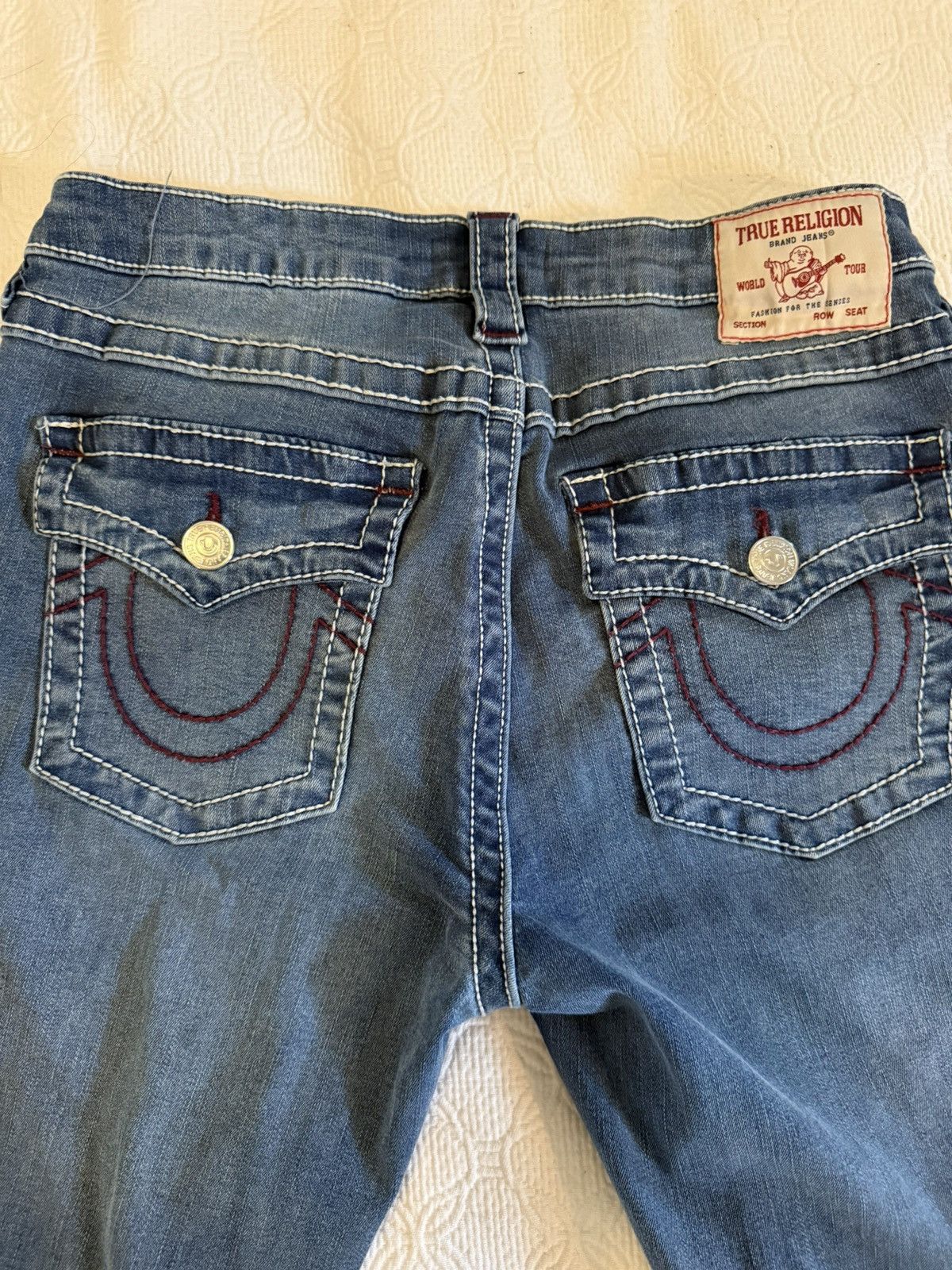 True Religion True Religion Becca Mid Rise Bootcut Size 30" / US 8 / IT 44 - 3 Thumbnail