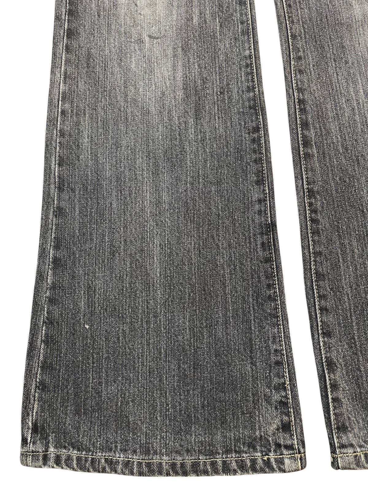 If Six Was Nine Vintage Japanese Brand Faded Wash Style Wide Leg Jeans Size US 30 / EU 46 - 7 Thumbnail