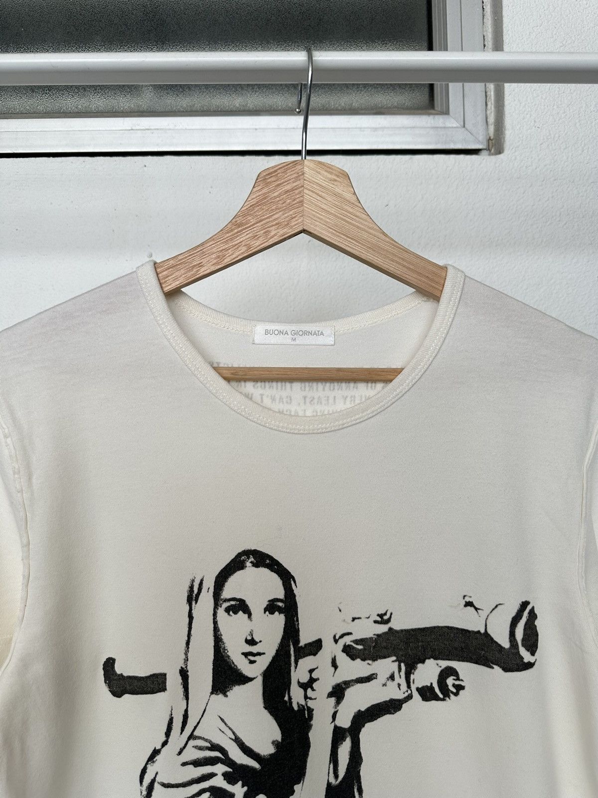 Japanese Brand SS2010 Buona Giornata '' Stop war '' tee Size US S / EU 44-46 / 1 - 9 Thumbnail
