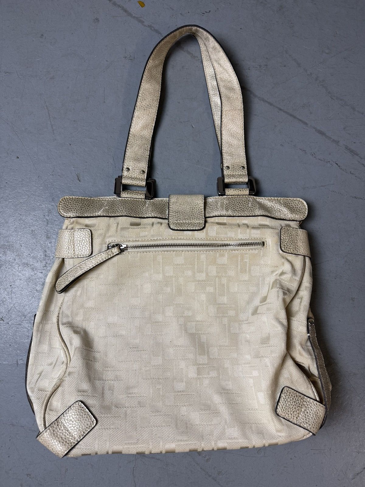 Guess Vintage Guess Beige Monogram Big Bag Size ONE SIZE - 5 Thumbnail