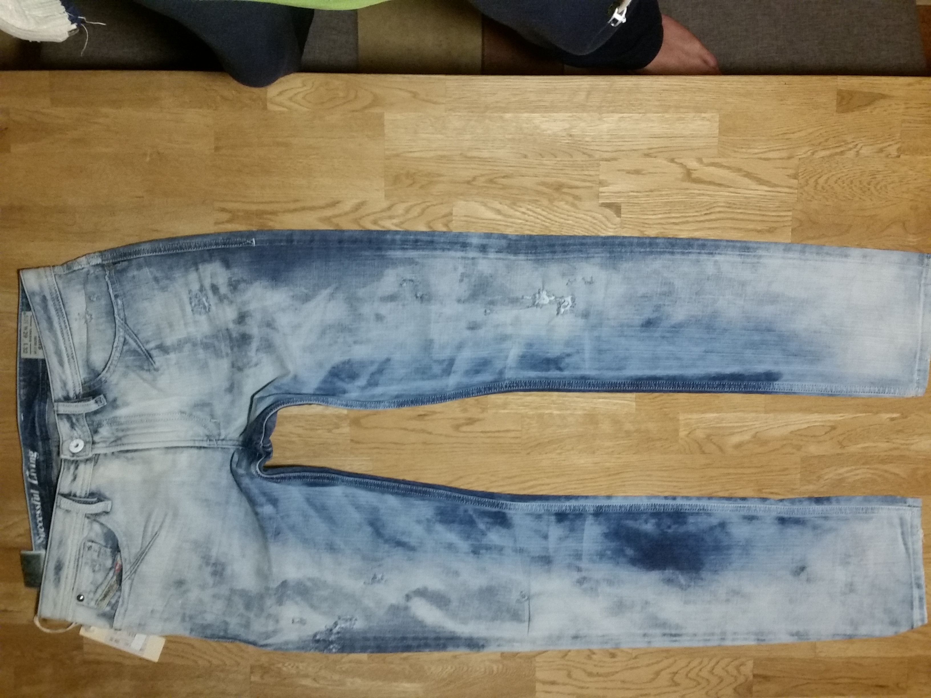 Diesel × Vintage rare DIESEL DNA Mutation SHIONER W30 L32 slim skinny W29 L34 Size US 30 / EU 46 - 18 Thumbnail