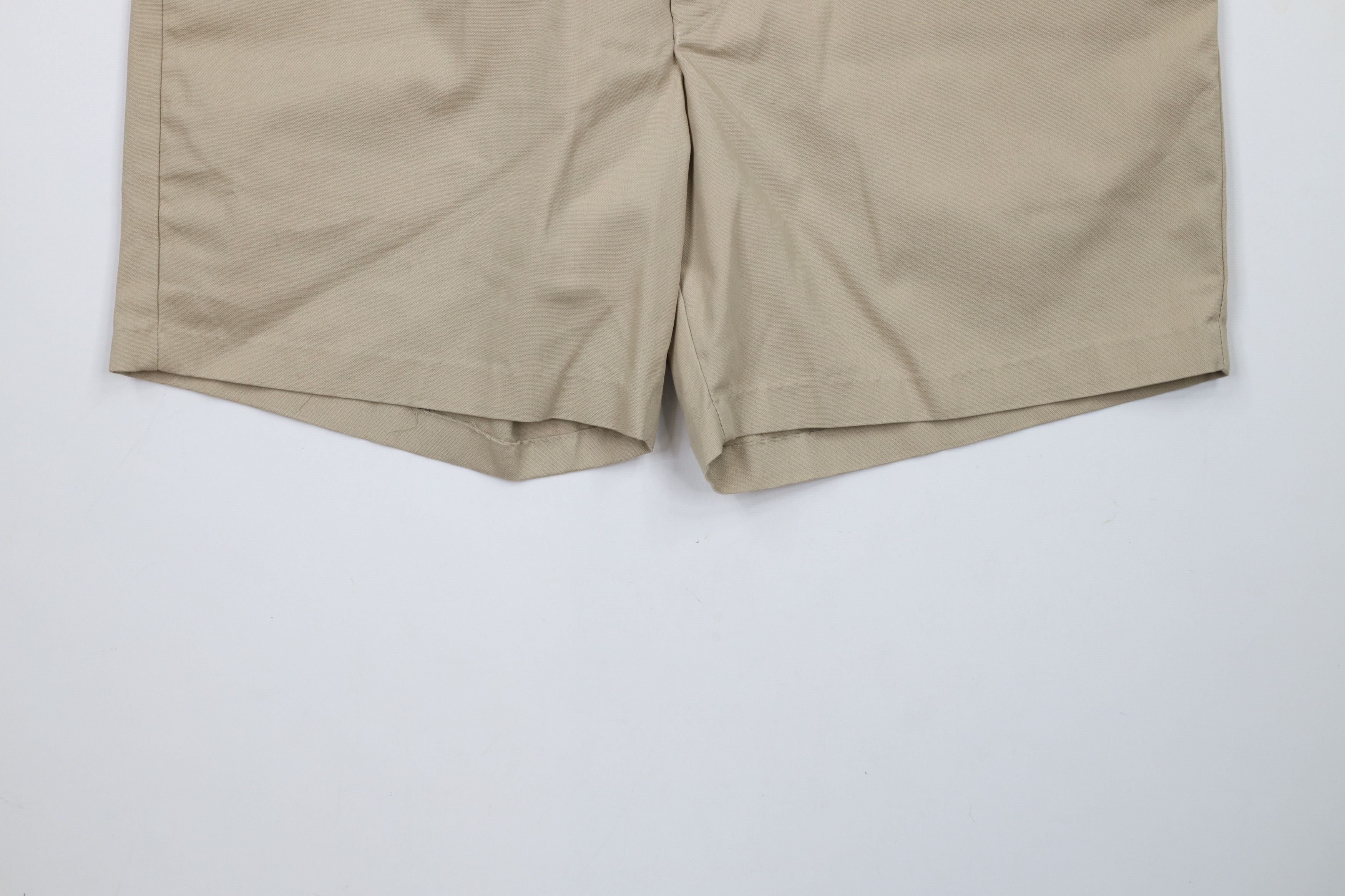 Vintage Vintage 70s Streetwear Made Above Knee Chino Shorts USA Size US 34 / EU 50 - 4 Thumbnail