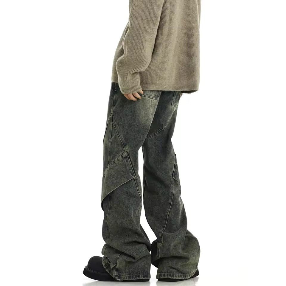 Japanese Brand × Jean Y2K Street Baggy Flared Denim Size US 26 / EU 42 - 4 Thumbnail
