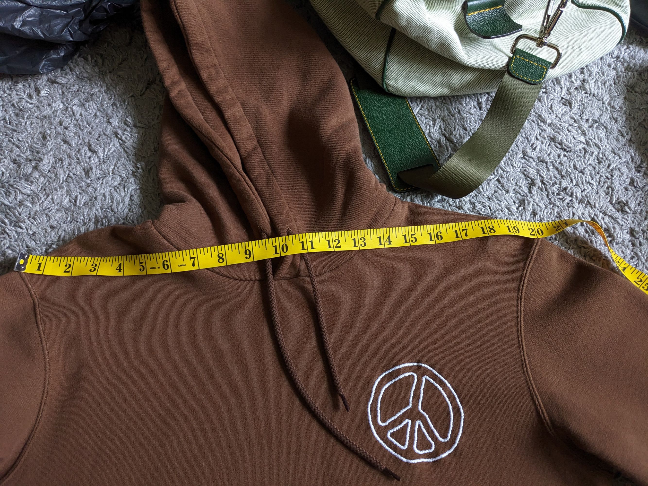 Other Reception Hooded Sweat Fleece Embroidered - chocolate brown Size US S / EU 44-46 / 1 - 16 Thumbnail