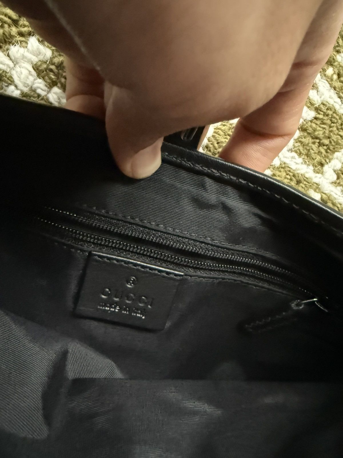 Gucci Gucci Jackie Black Monogram Bag Size ONE SIZE - 5 Thumbnail
