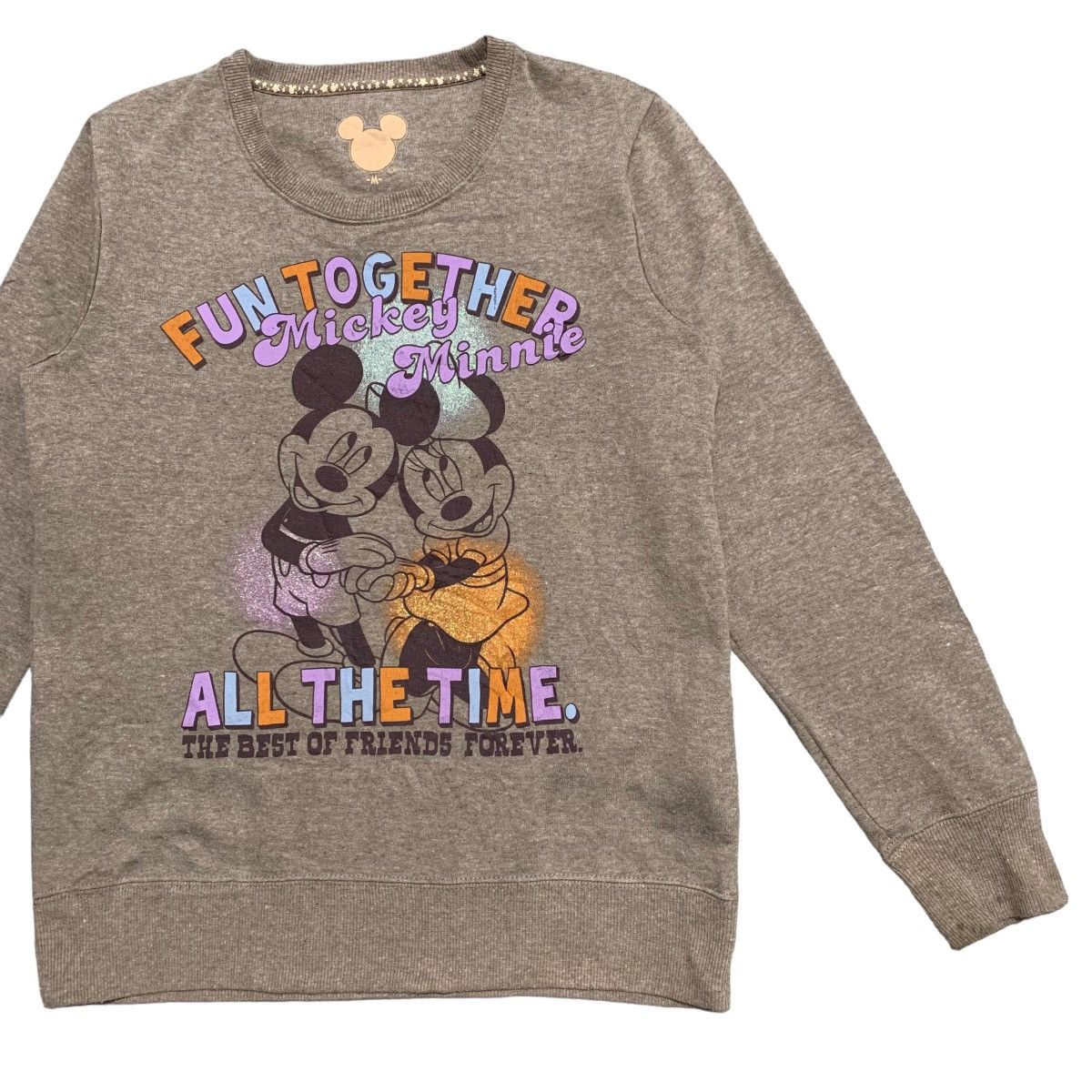 Disney Disney mickey & Minnie Fun Togerher Sweatshirt Size S / US 4 / IT 40 - 3 Thumbnail