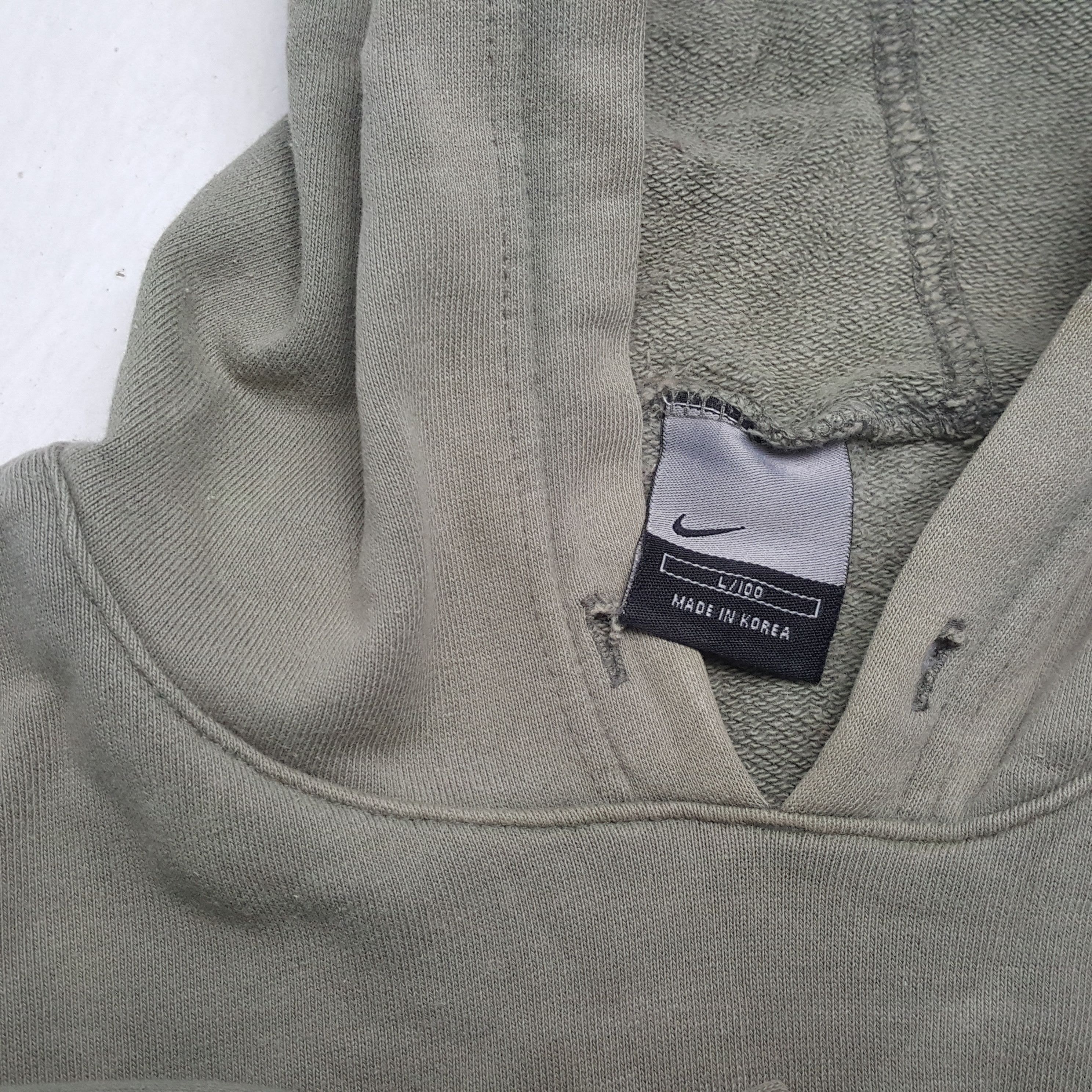Nike × Vintage Vintage NIKE Small Swoosh Sportswear Hoodies Size US L / EU 52-54 / 3 - 9 Thumbnail
