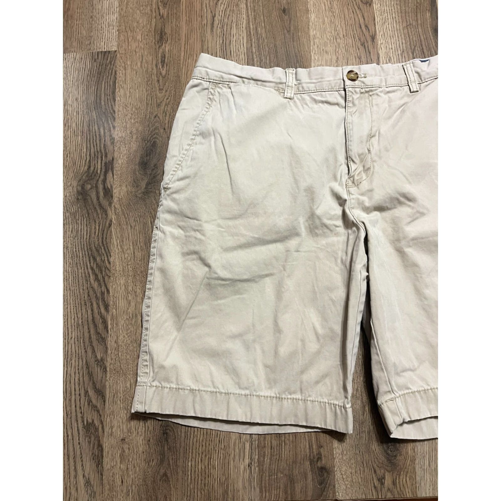 Tommy Hilfiger Tommy Hilfiger Shorts Mens Cargo Size 36 Brown Regular Inseam 10in Size US 36 / EU 52 - 3 Thumbnail