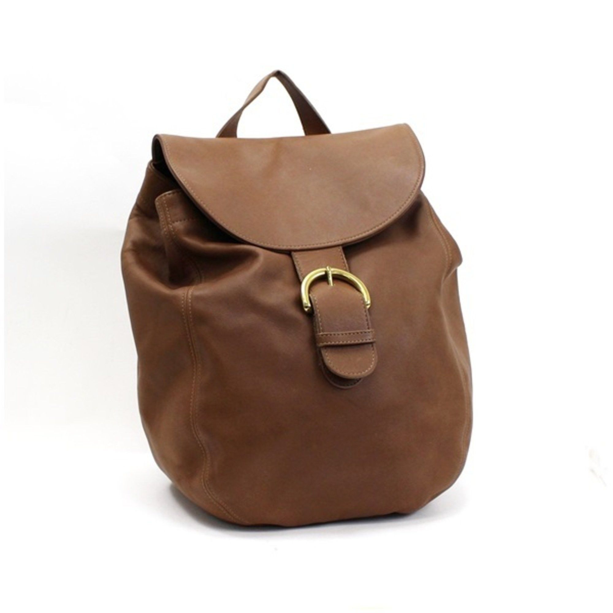 image of Coach Rucksack Backpack Leather Brown 4134 Coach Women's Men's