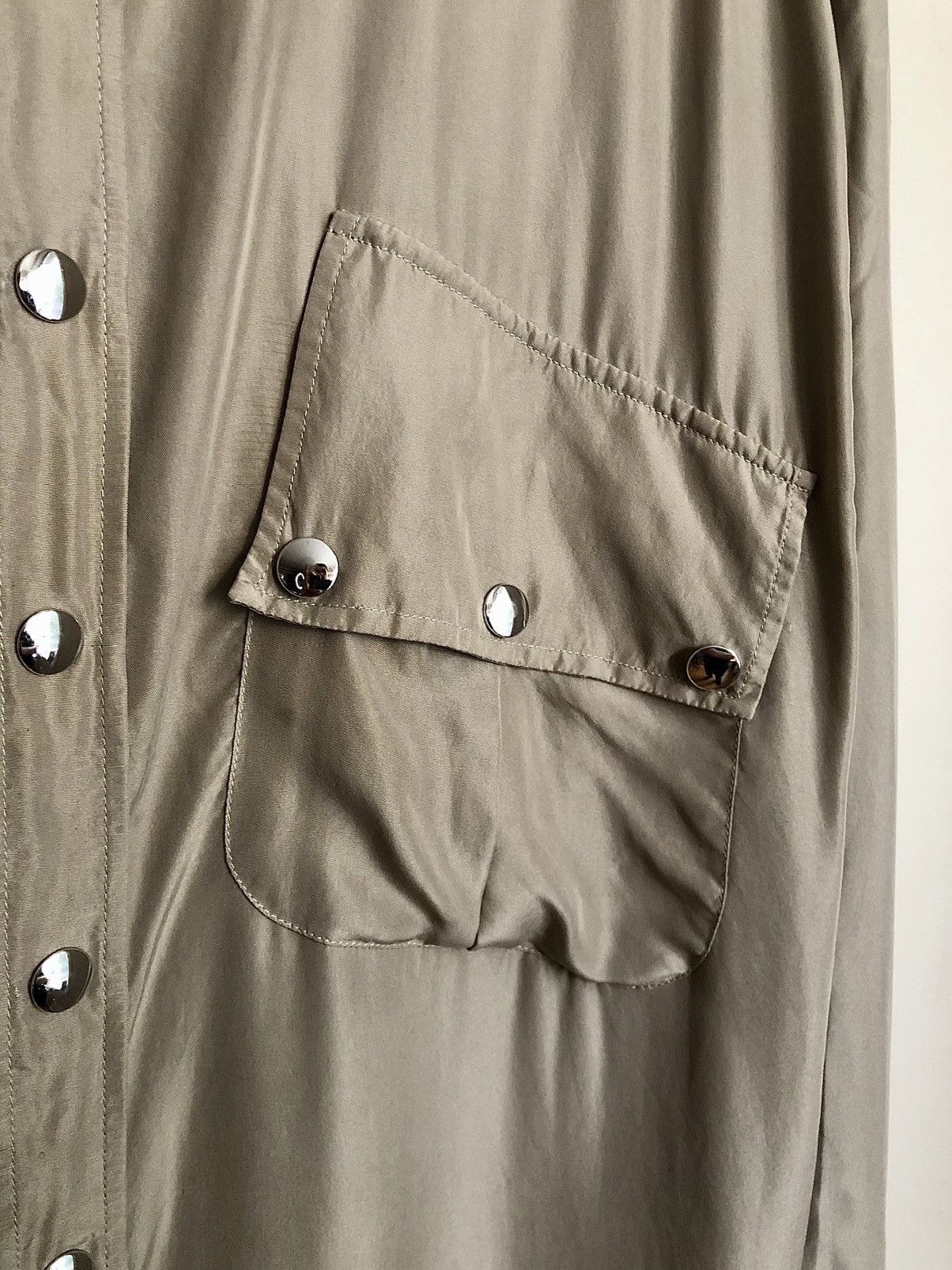 Faith Connexion Faith Connexion Silk Military Snap Button Shirt Size US S / EU 44-46 / 1 - 5 Thumbnail