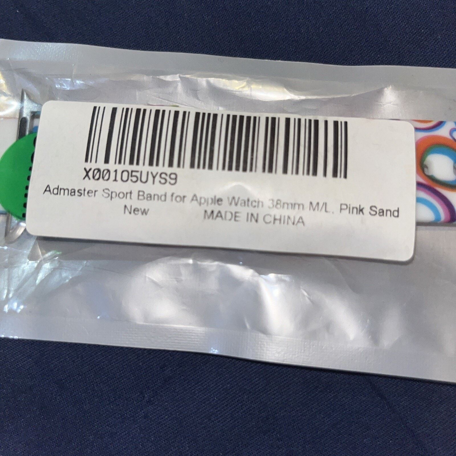 Other Colorful Circles Silicon Apple Watch Sports Band 38mm Size ONE SIZE - 5 Thumbnail