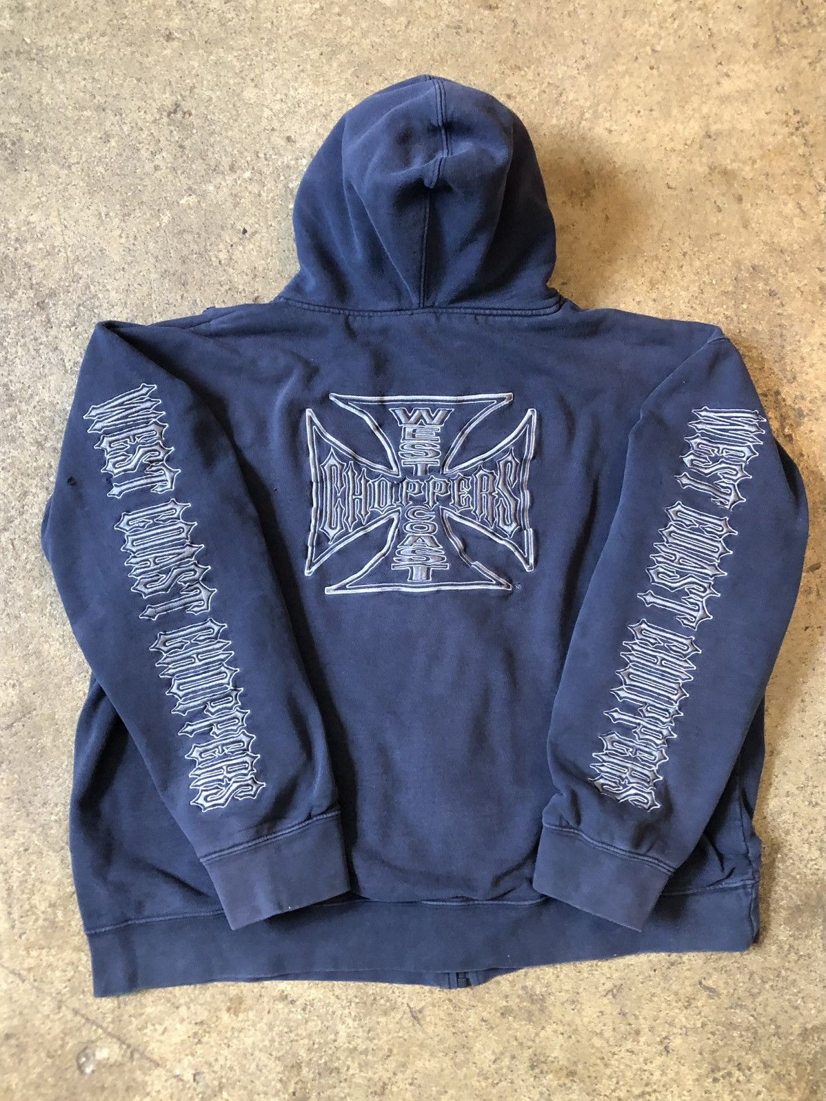 West Coast Choppers Insane vintage west coast choppers thermal lined hoodie Size US XL / EU 56 / 4 - 5 Thumbnail