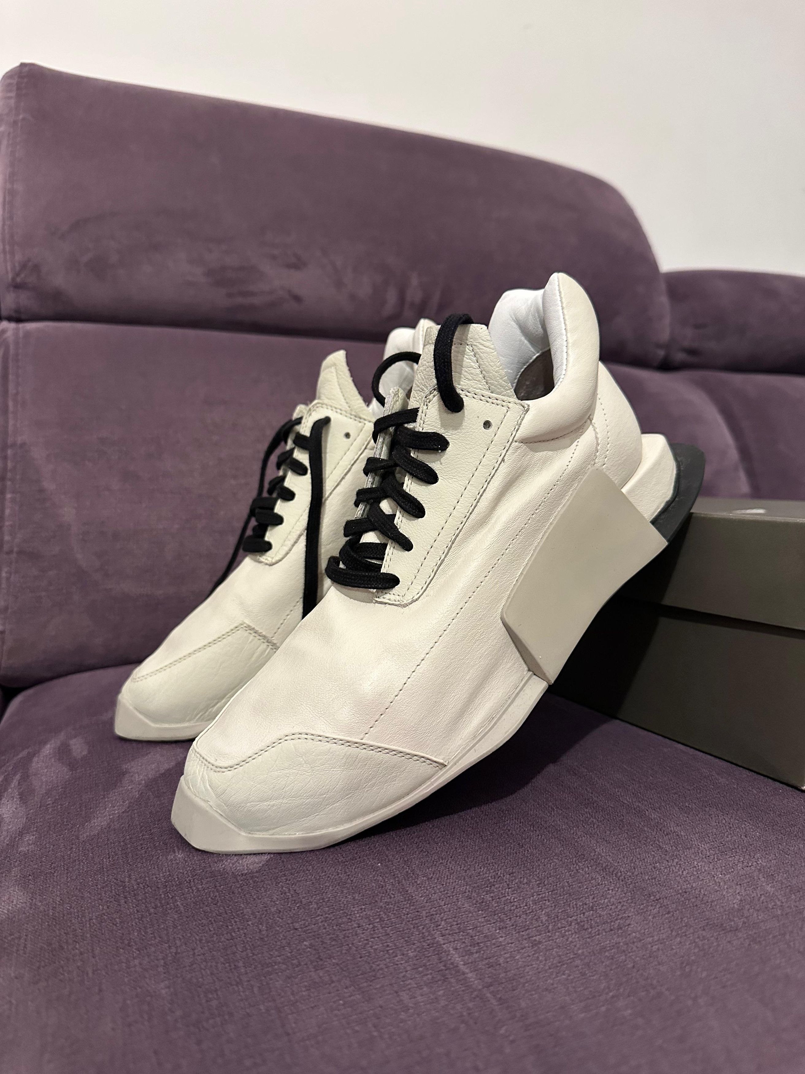 Adidas × Rick Owens Low runner milk colour sz 40 Size US 7 / EU 40 - 2 Thumbnail
