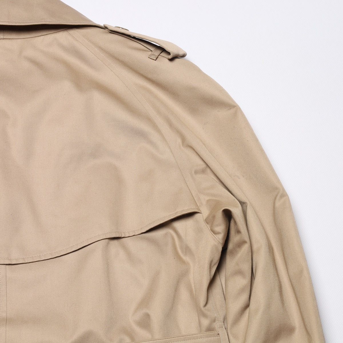 DAKS Daks London Double Breasted Trench Coat Beige Size M / US 6-8 / IT 42-44 - 15 Thumbnail