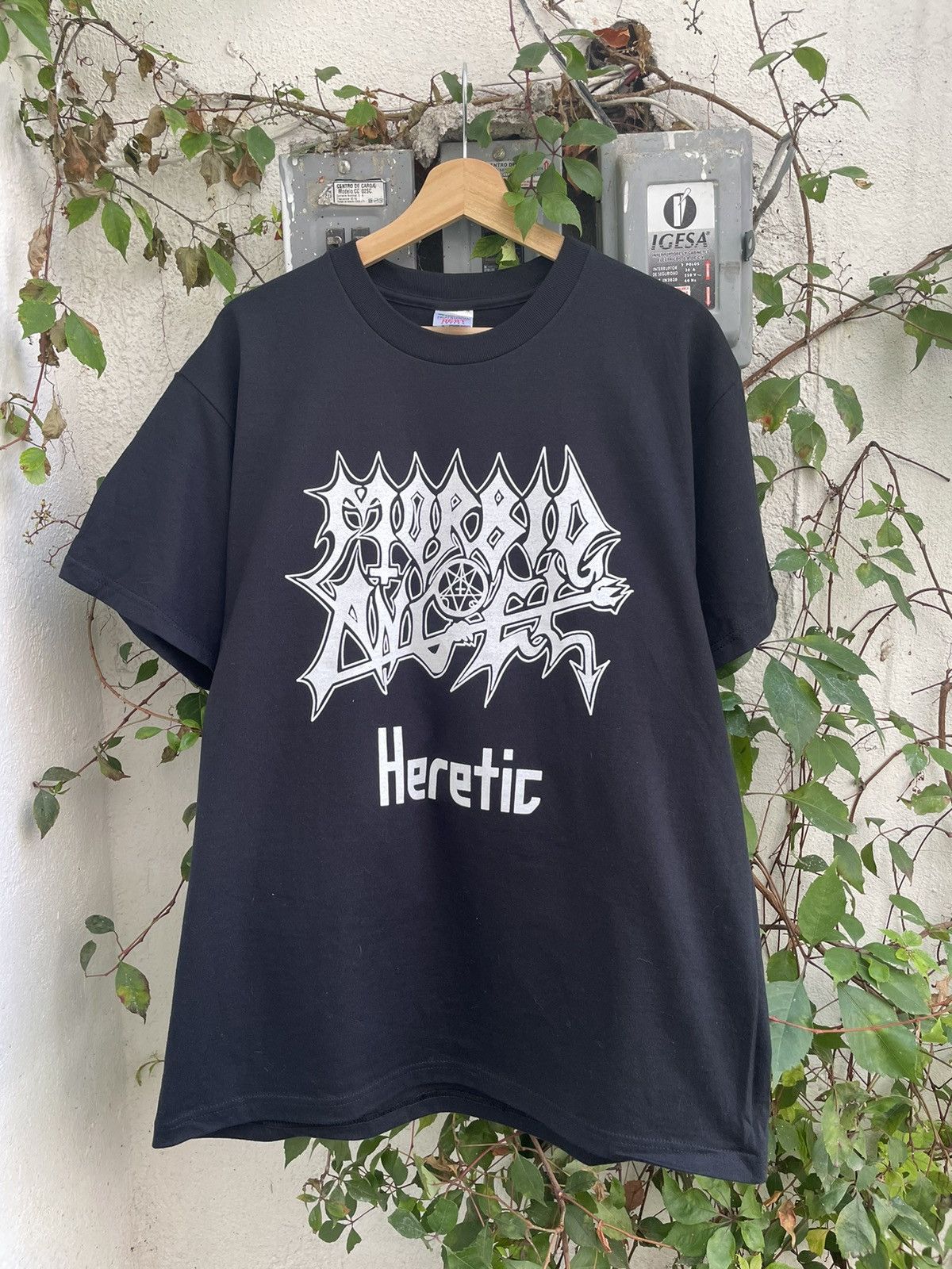 Band Tees 2003 Morbid Angel Heretic Album Release Promo Earache