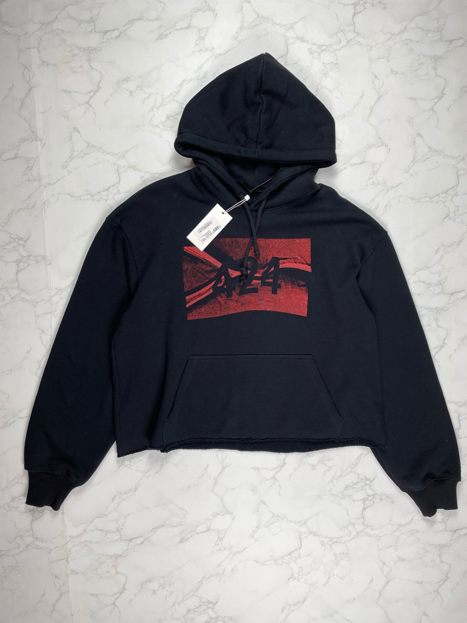 424 On Fairfax 🔥65% OFF🔥 [SALE] 424 Black Logo Hoodie | Grailed